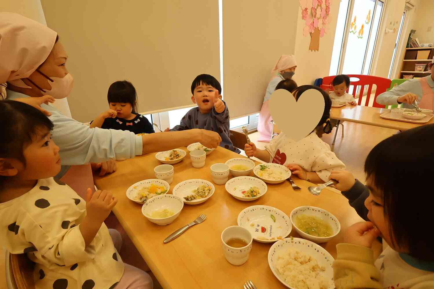 かわいい給食