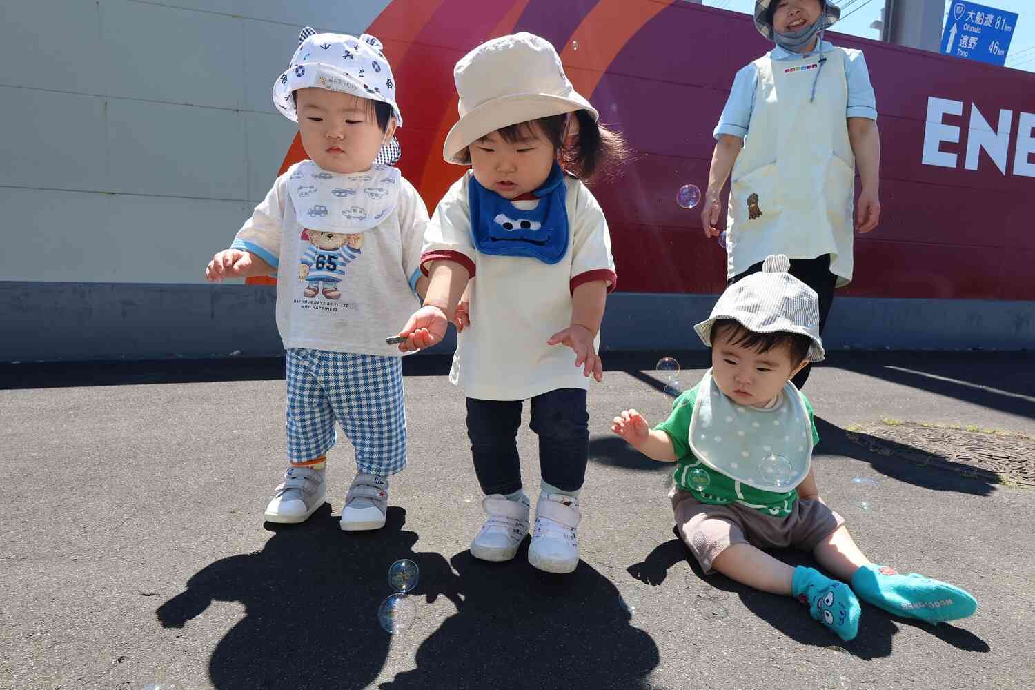ひよこ組さんのお散歩
