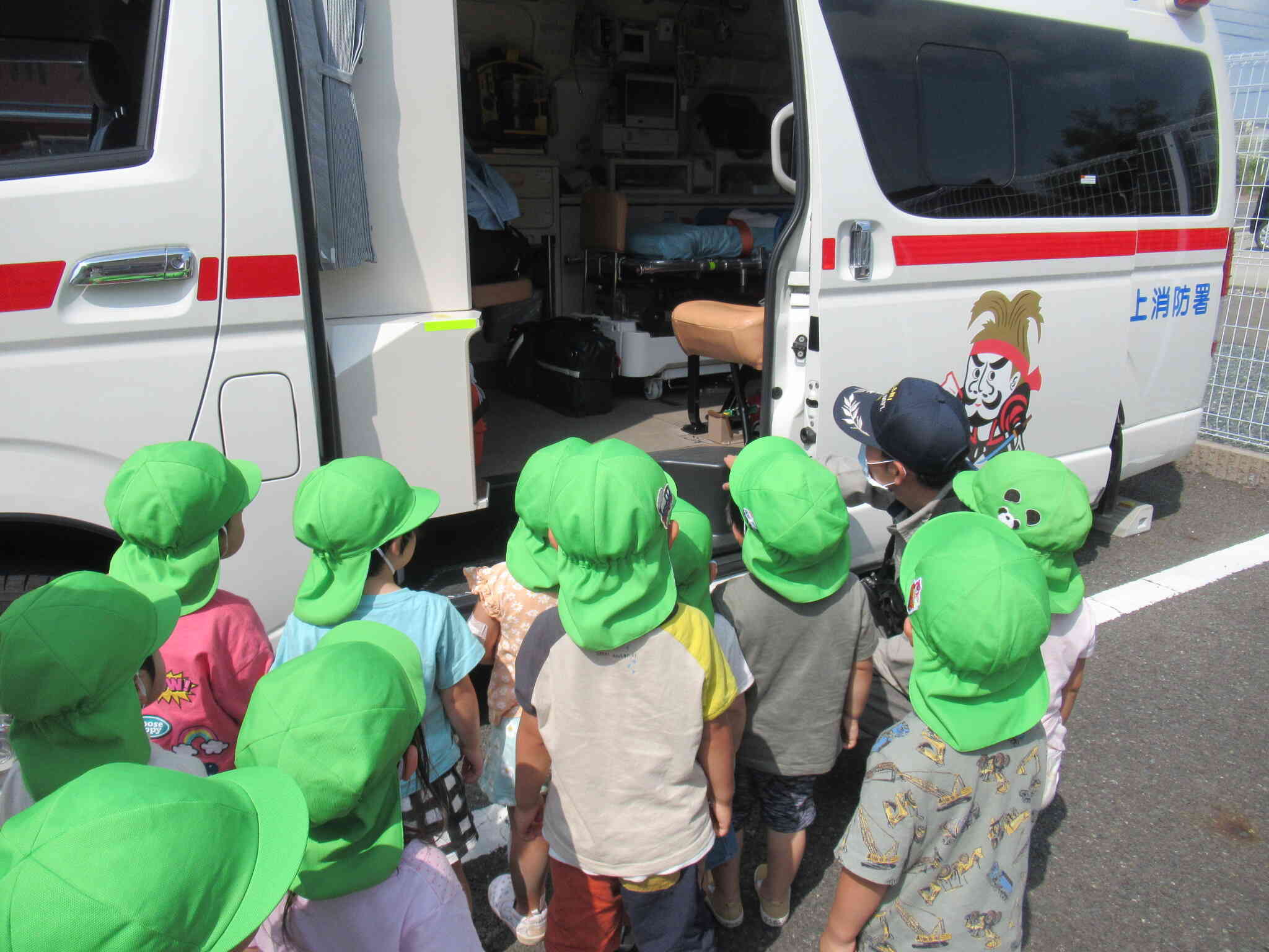 総合避難訓練（見学）｜ニチイキッズ北上むらさきの保育園｜ニチイキッズ