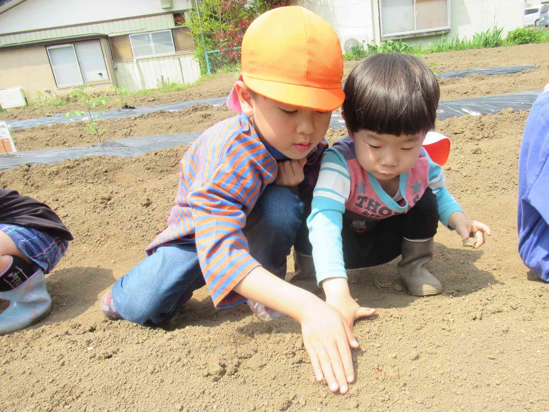 友達と一緒に