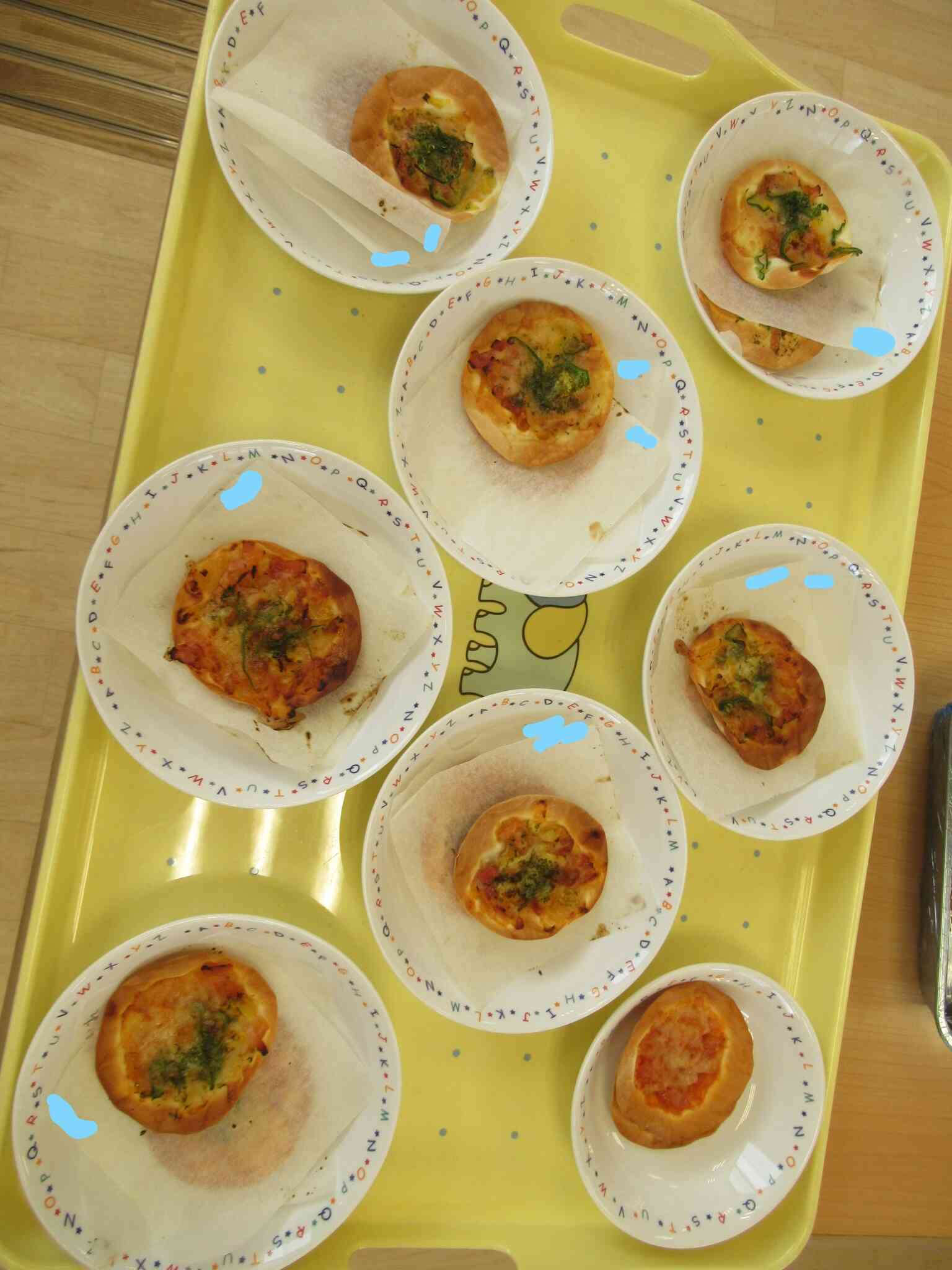 良いにおいで、おいしく焼けました。
