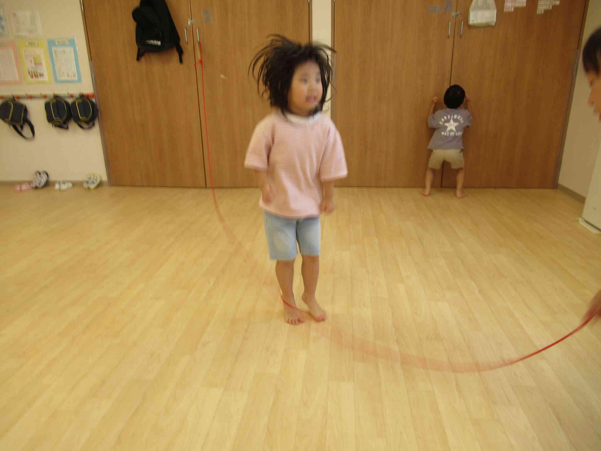 長縄も楽しみました