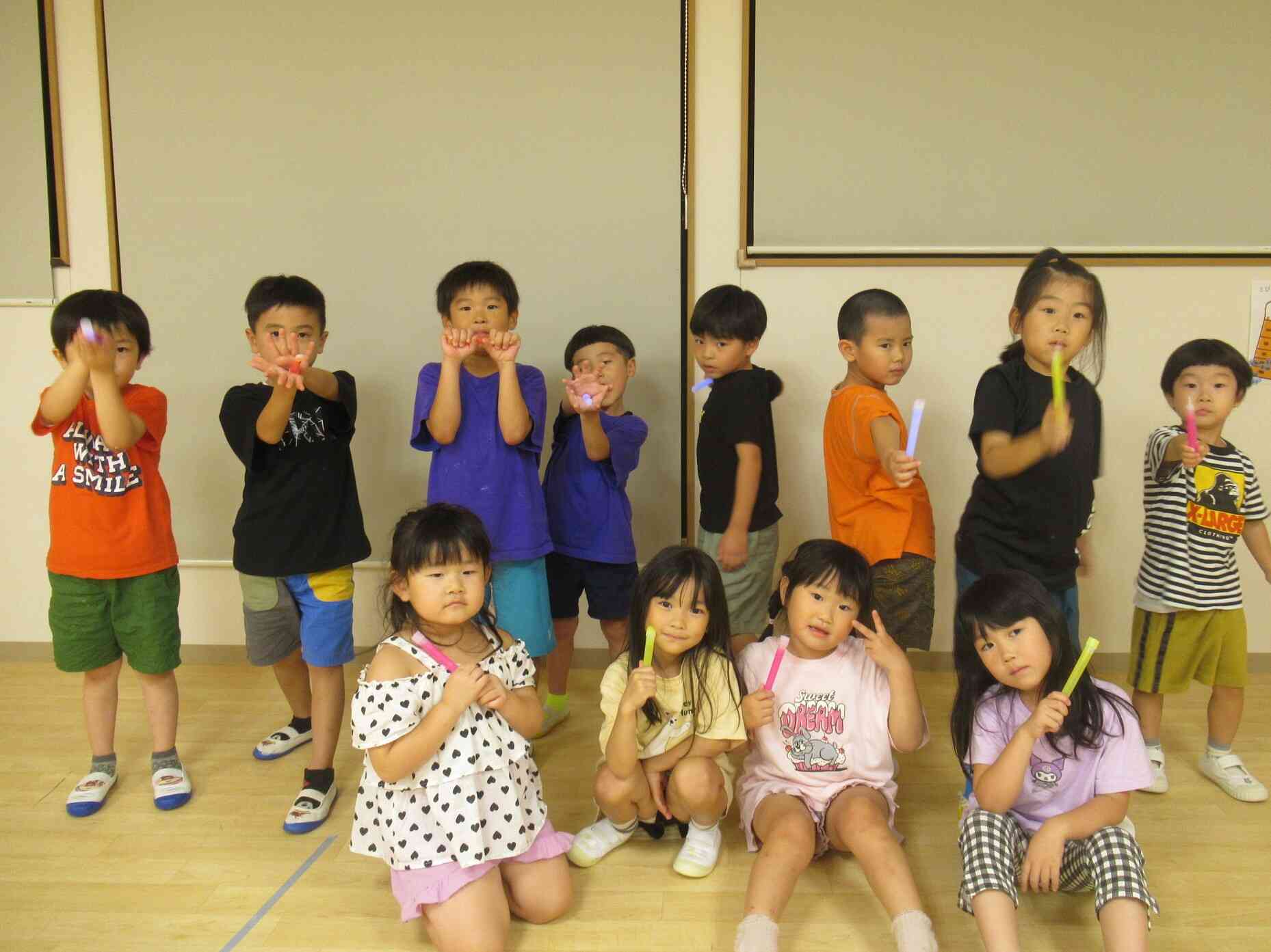 夜の保育園楽しいよ