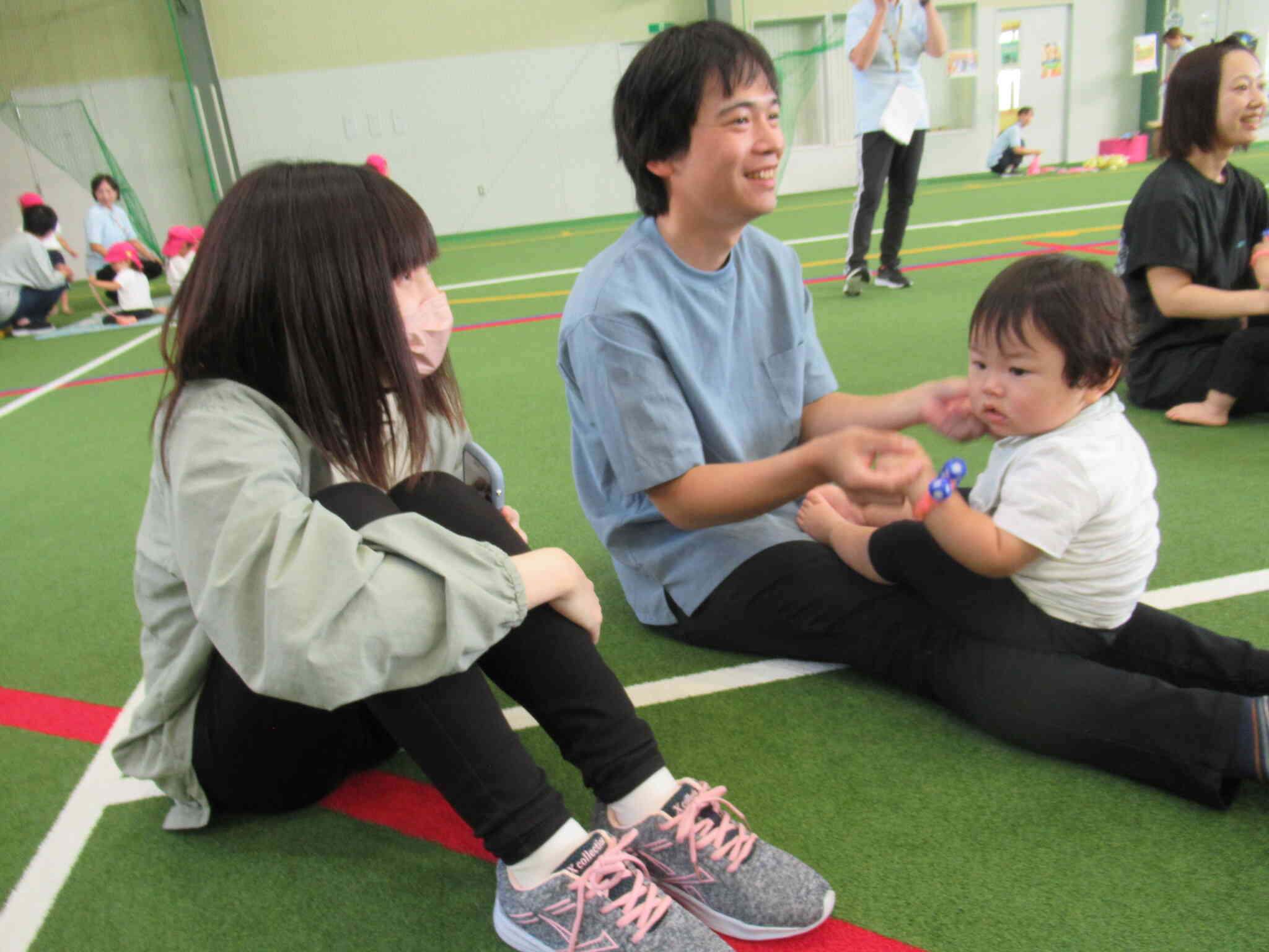 たくさん人がいるな～