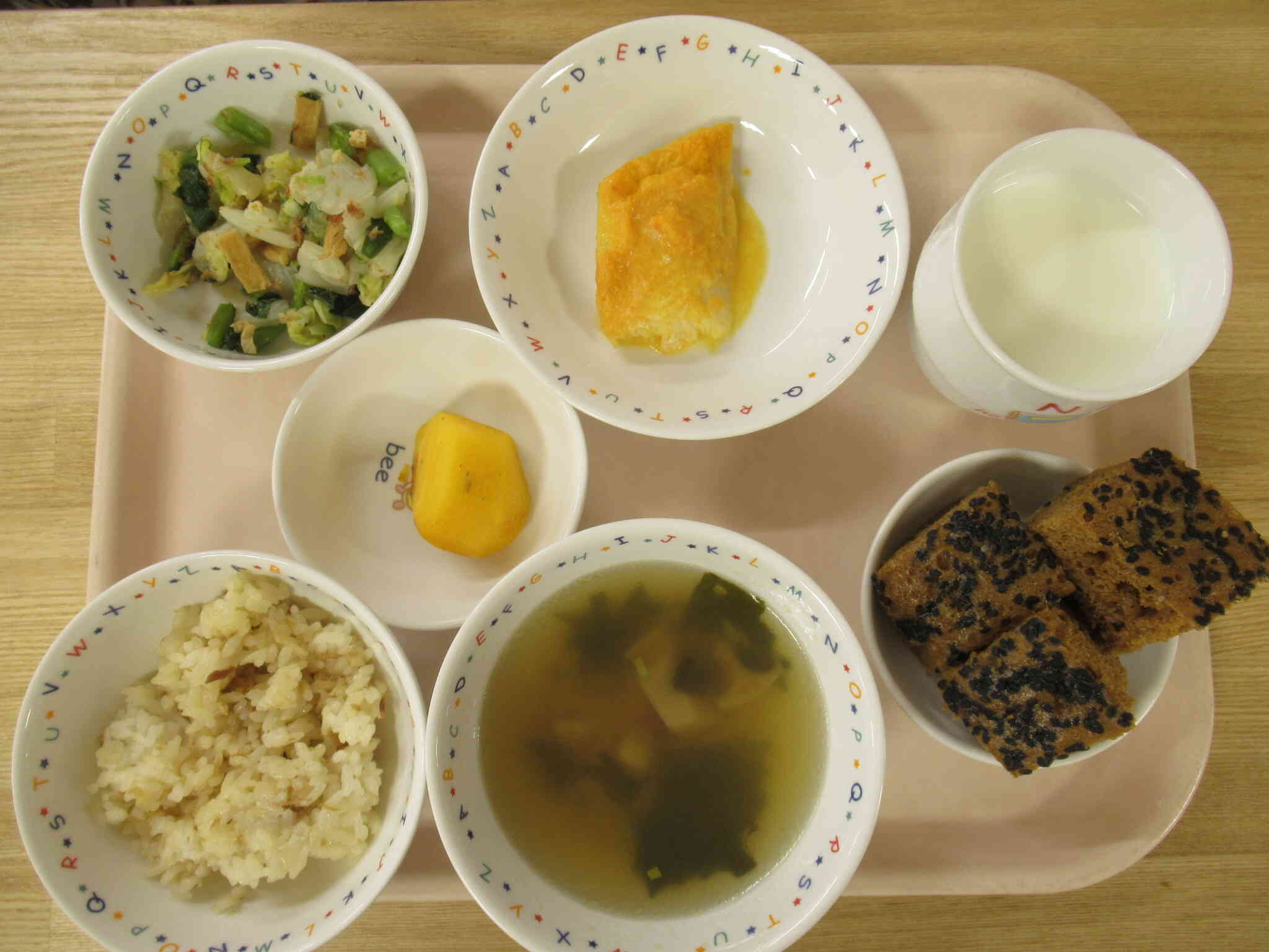 11月誕生会メニュー