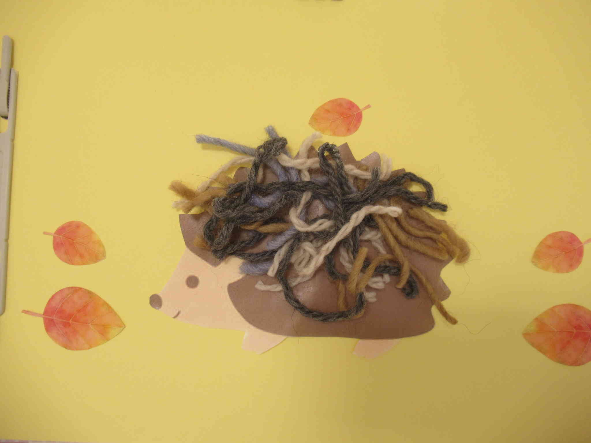 毛糸ハリネズミ　1歳児