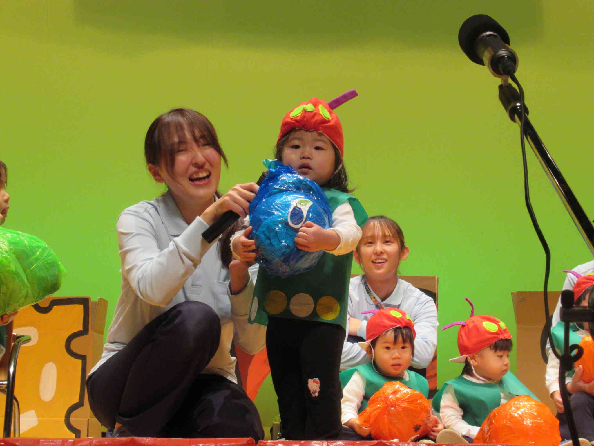 家族のみんな、見ててね！