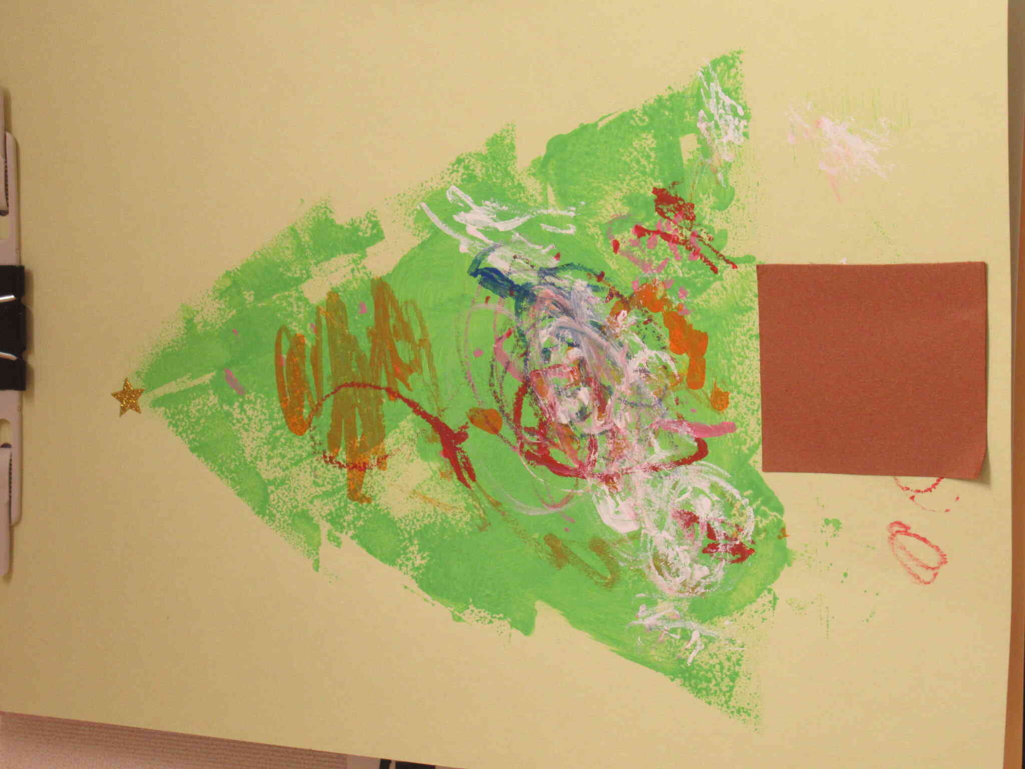 クリスマスツリー　うさぎ組