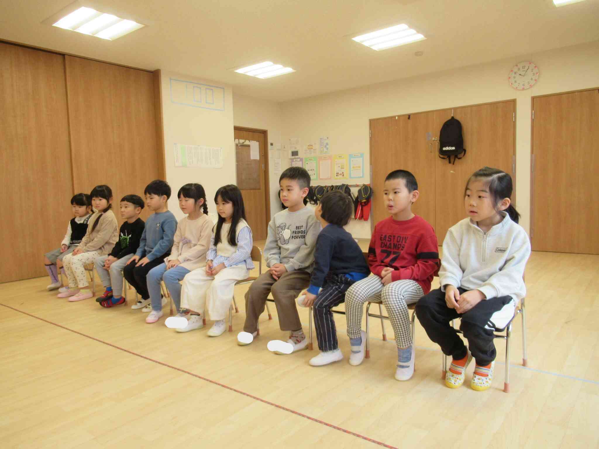 保健指導（5歳児 きりん組）