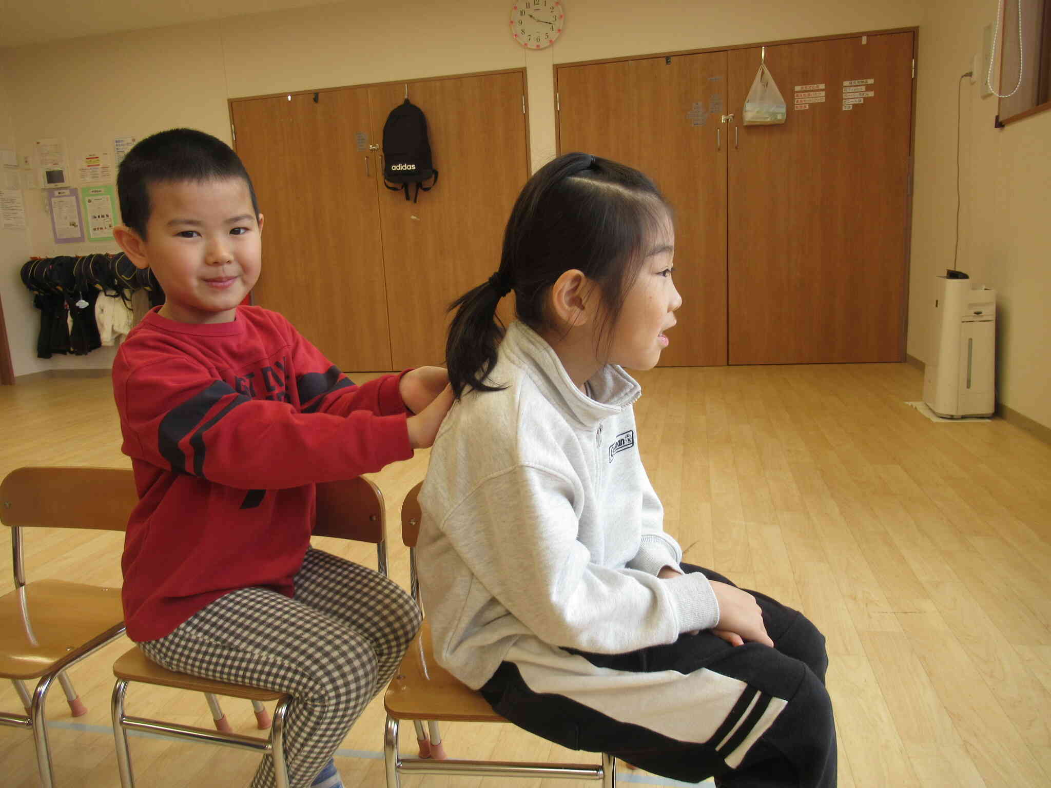 あったかいって言われてうれしかったよ