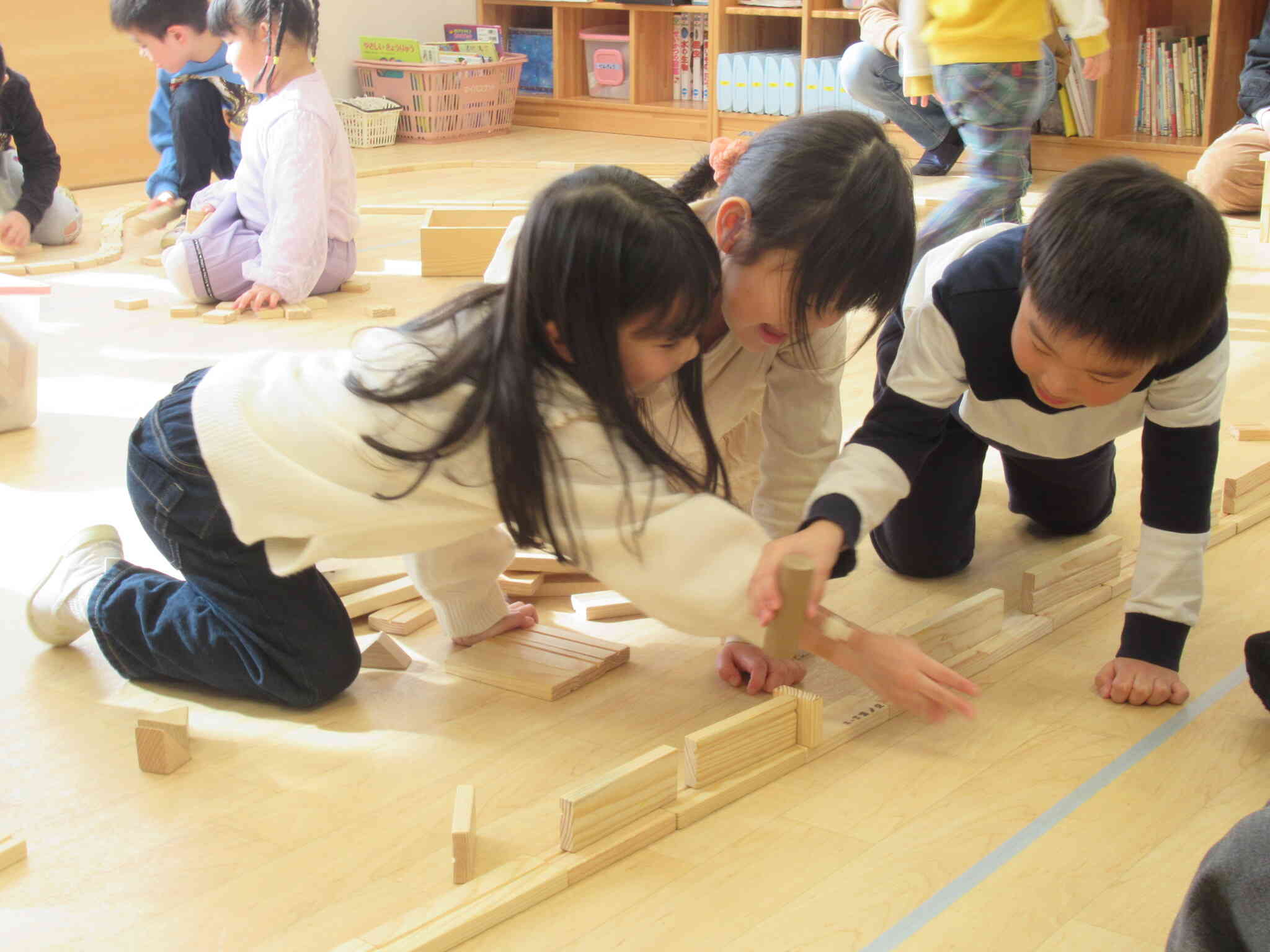 保育参観がありました（5歳児きりん組）