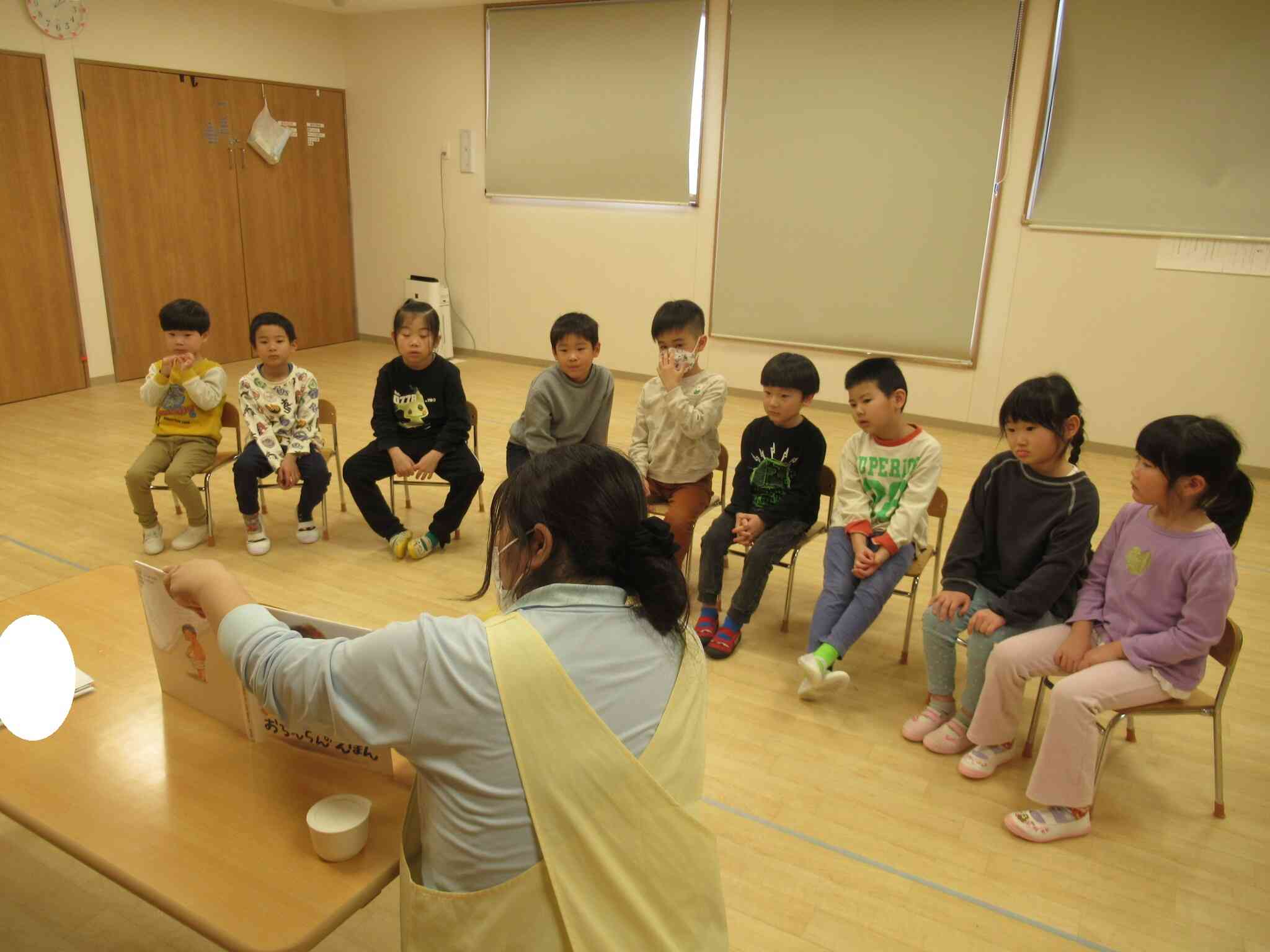 保健指導（5歳児　きりん組）