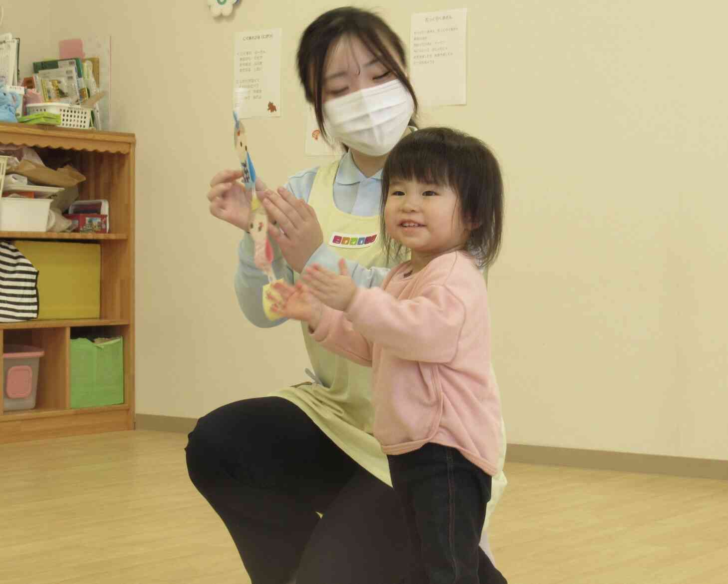 ひな祭り（ひよこ、あひる、うさぎ組）