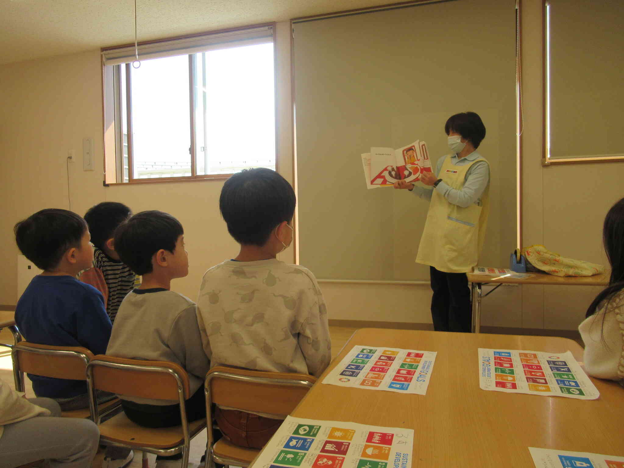 SDGsについて知ろう（5歳児きりん組）