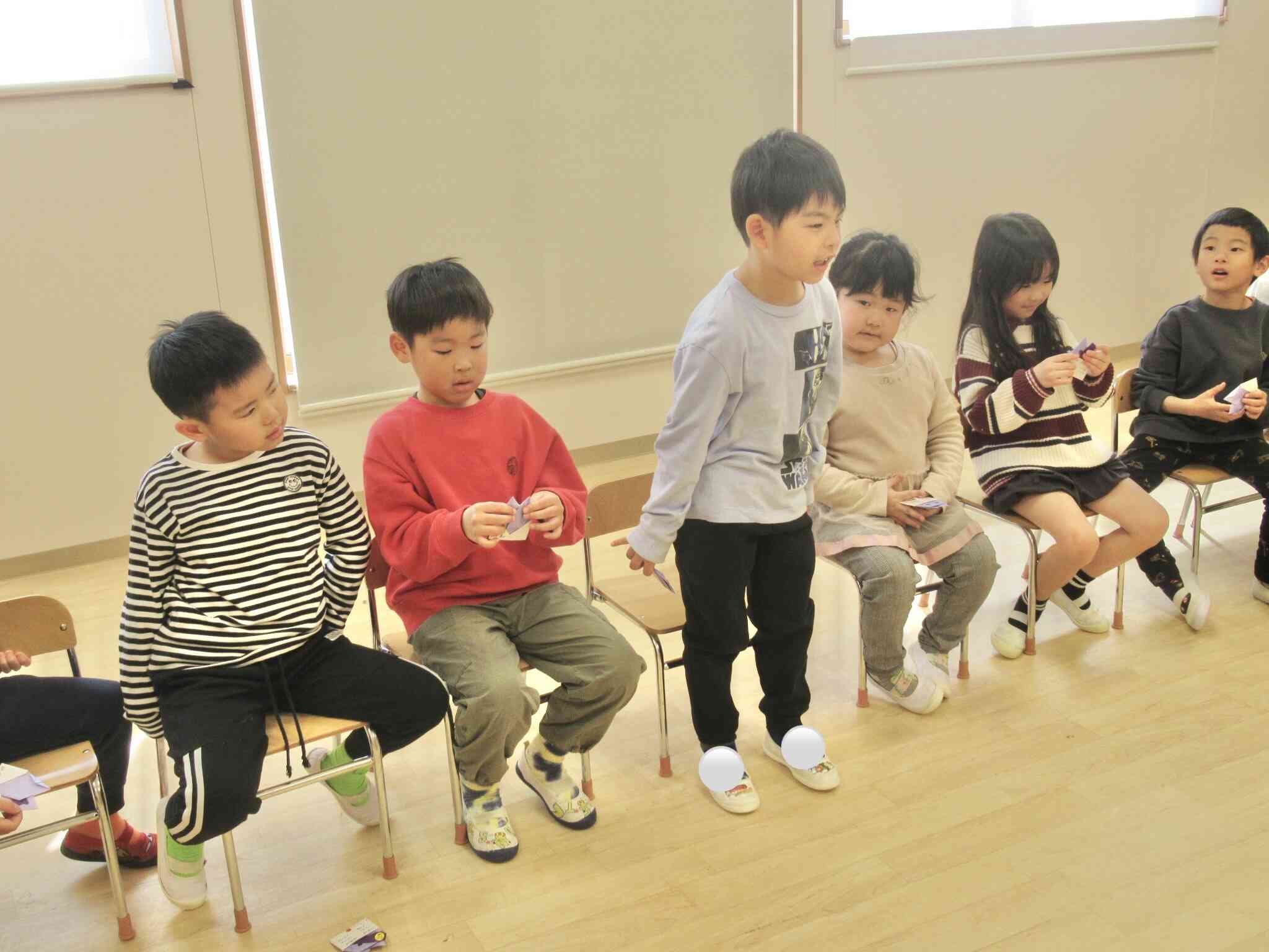 〇〇を頑張る１年生