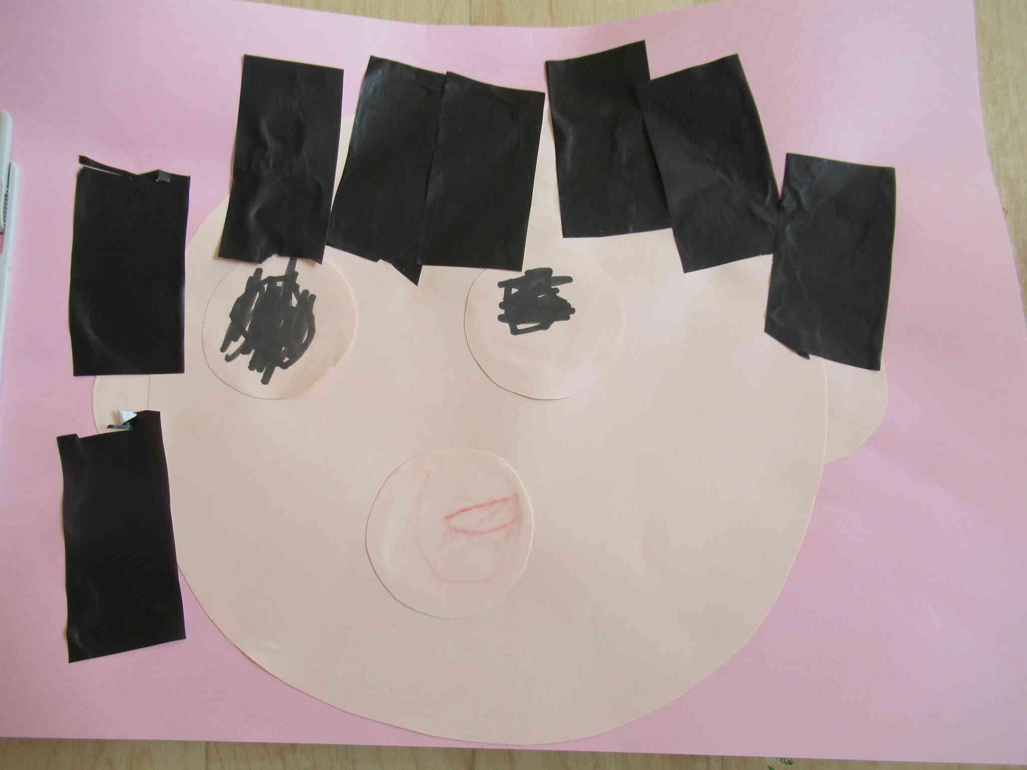 お顔　うさぎ組