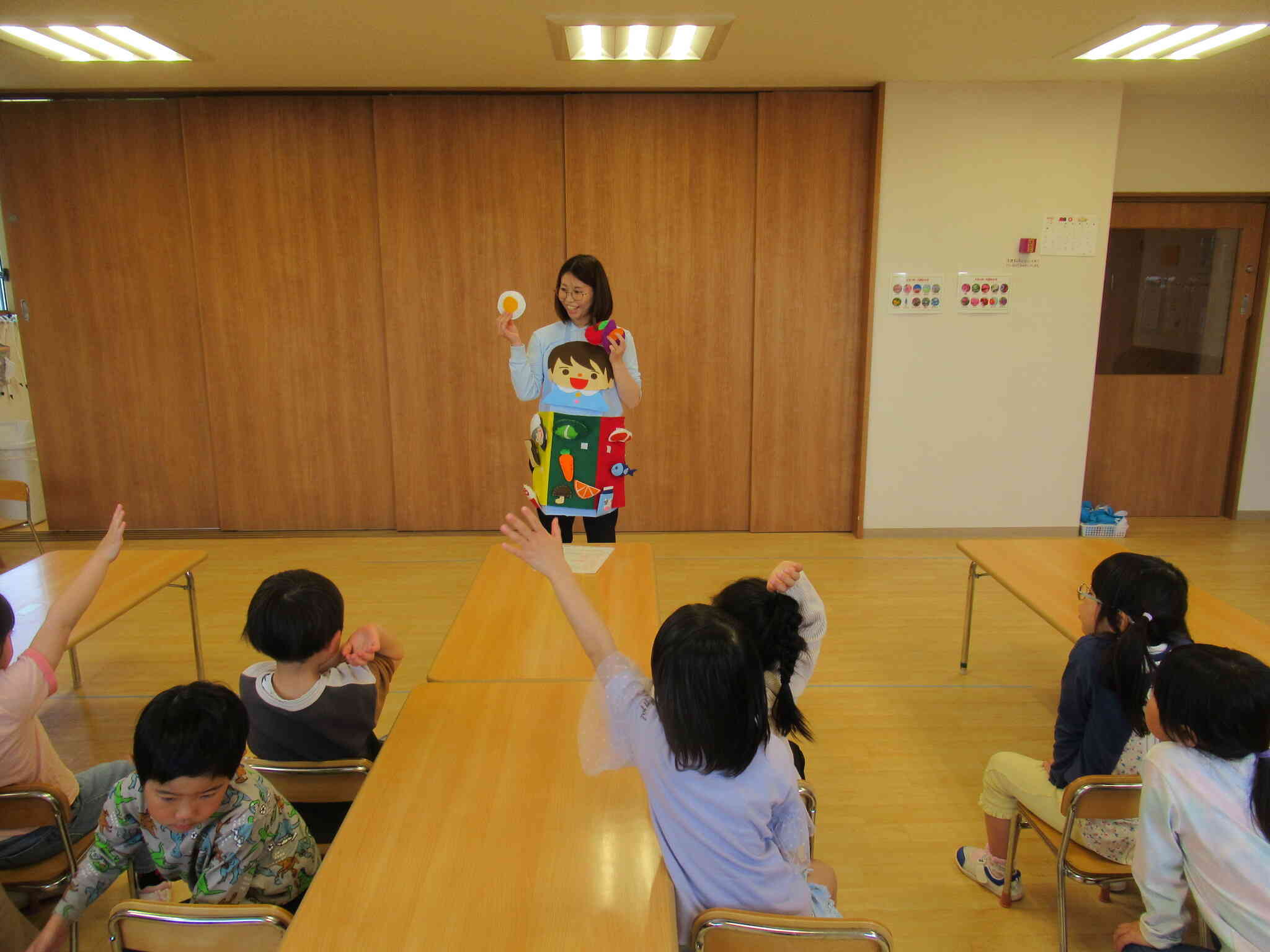 ３色栄養～食育活動（怪我をしない体つくり）～