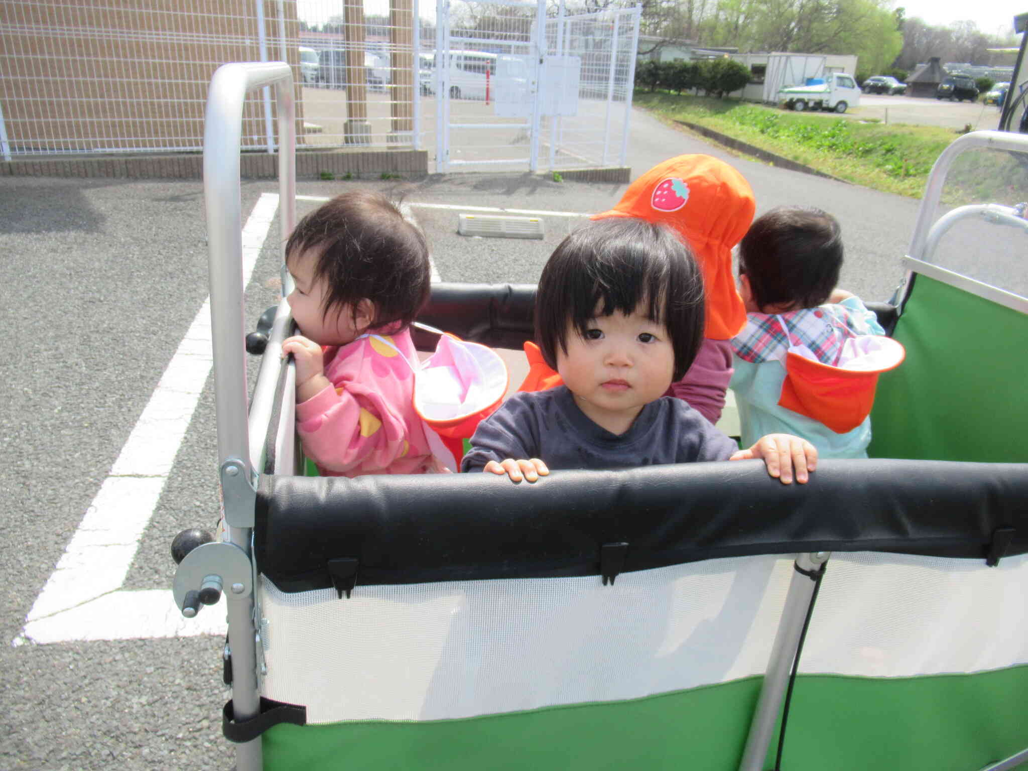 散歩（１歳児あひる組）