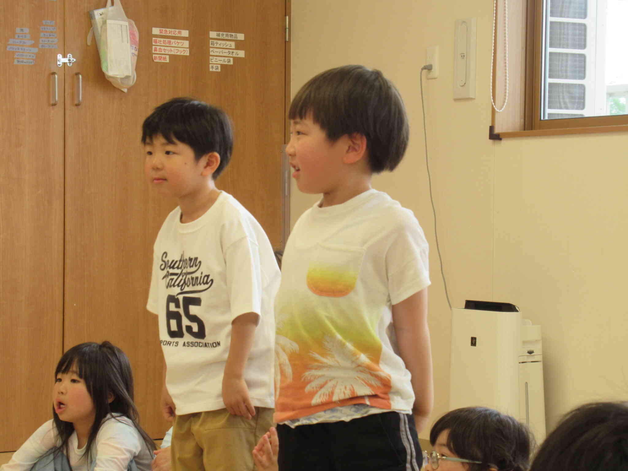感想発表も頑張りました