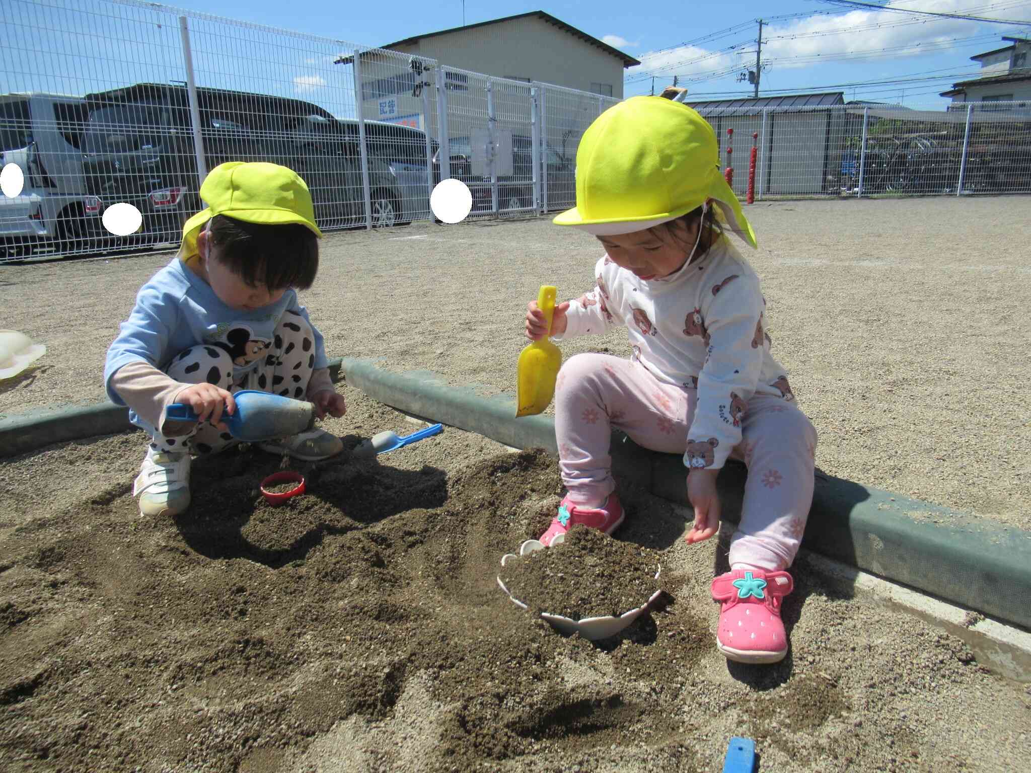 砂遊び