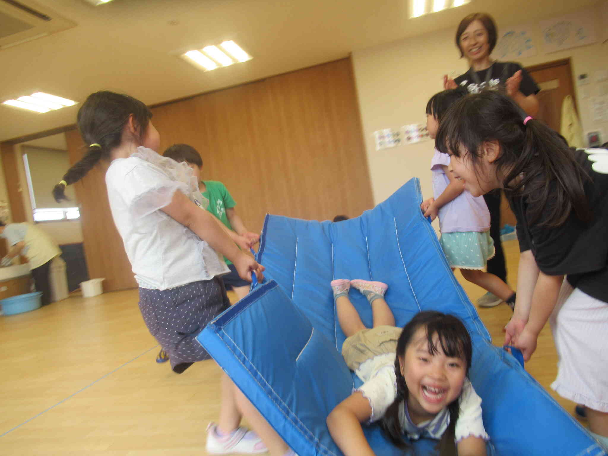体育教室（怪我をしない体つくり）5歳児　きりん組