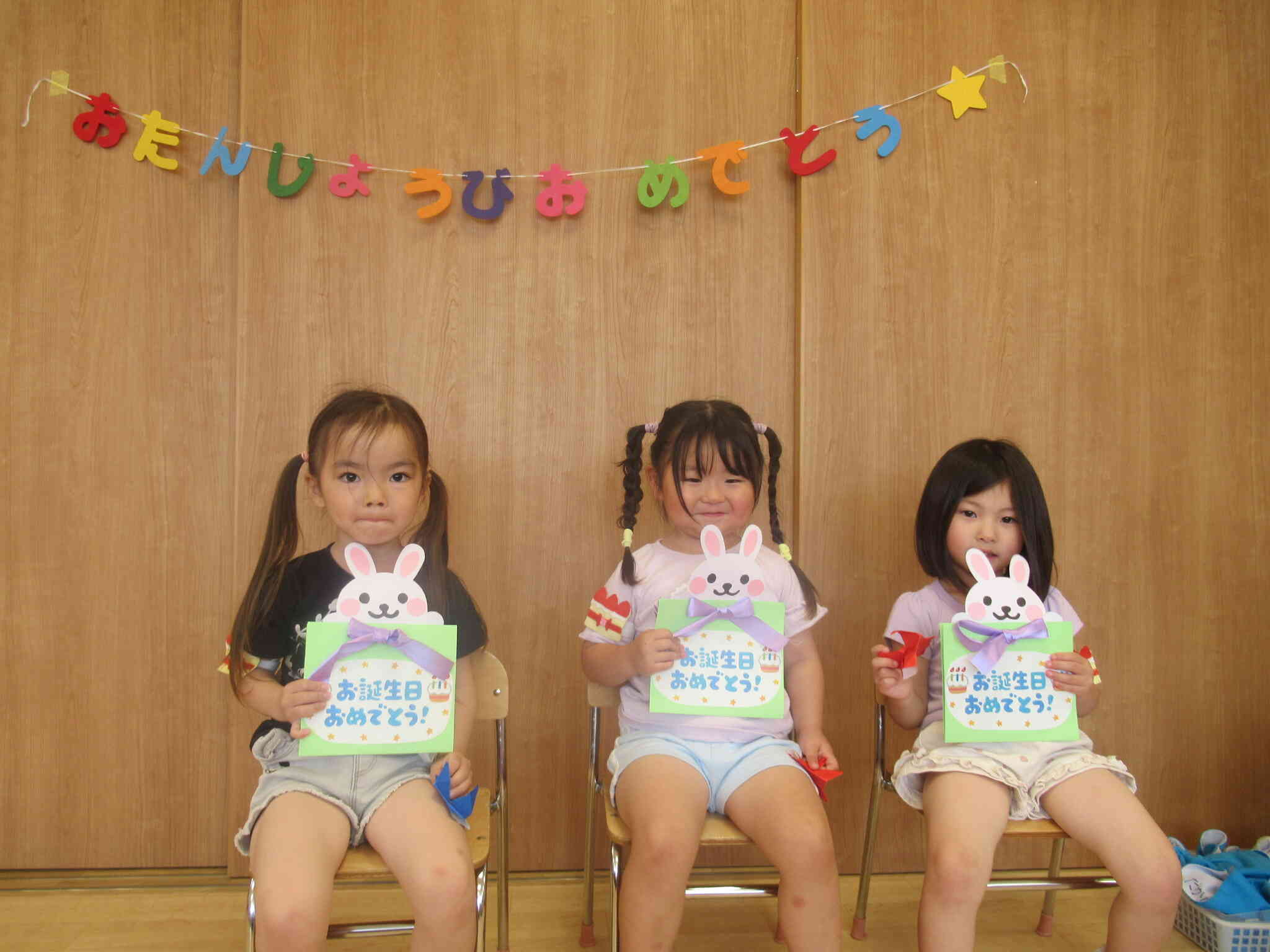 5月誕生会（3〜5歳児）