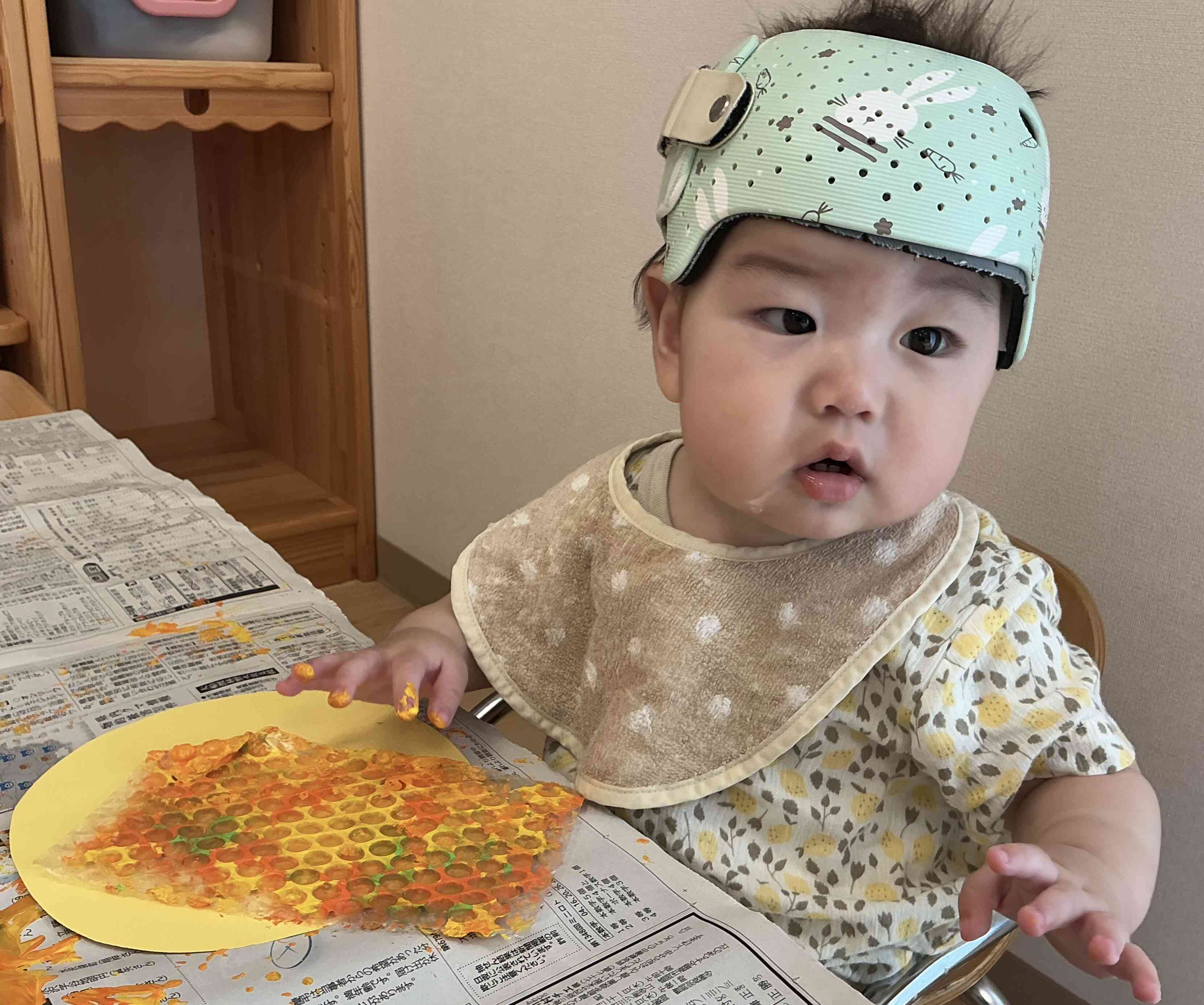 7月の製作！（０歳児　ひよこ組）