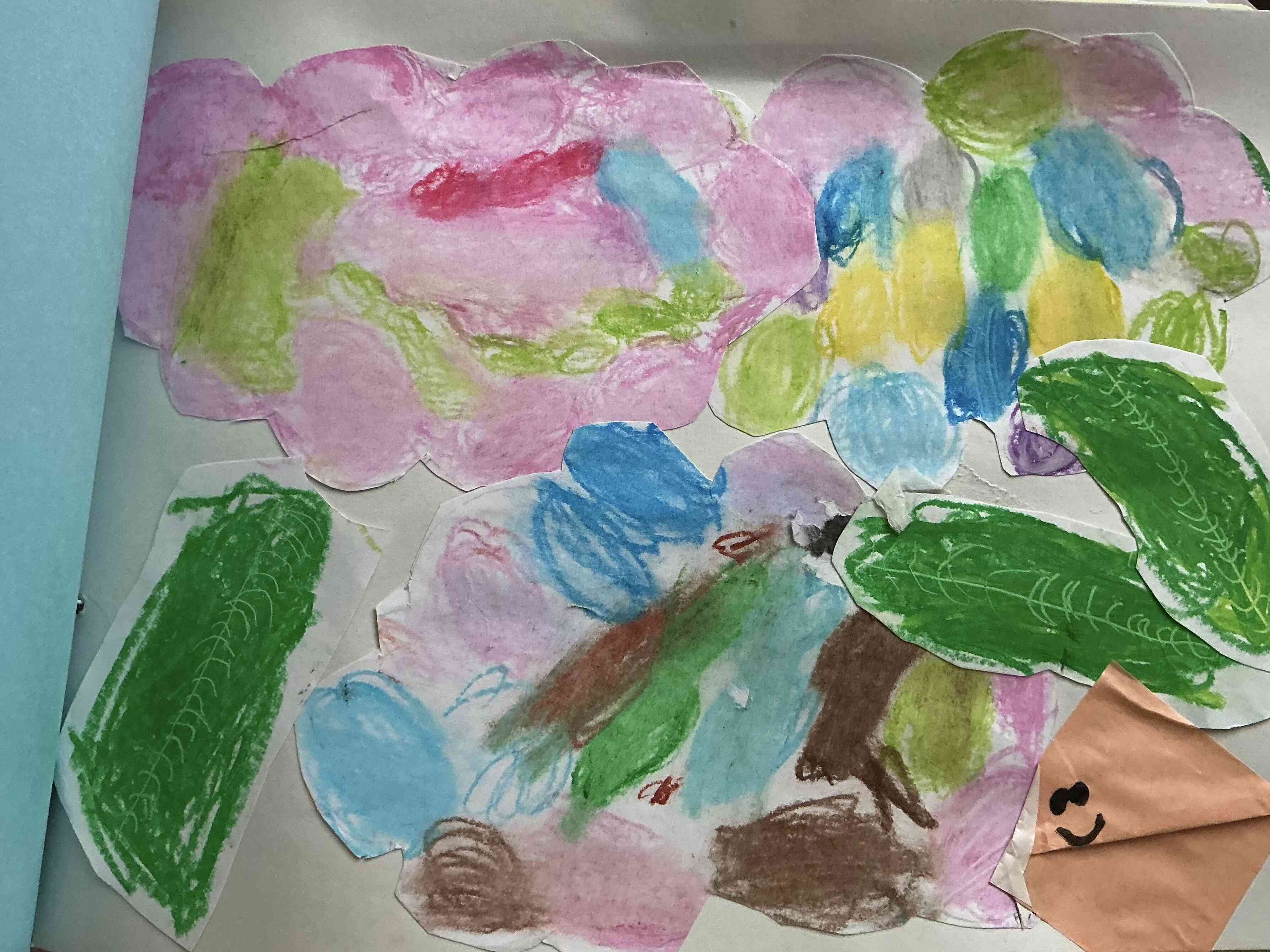 紫陽花 5歳児キリン組