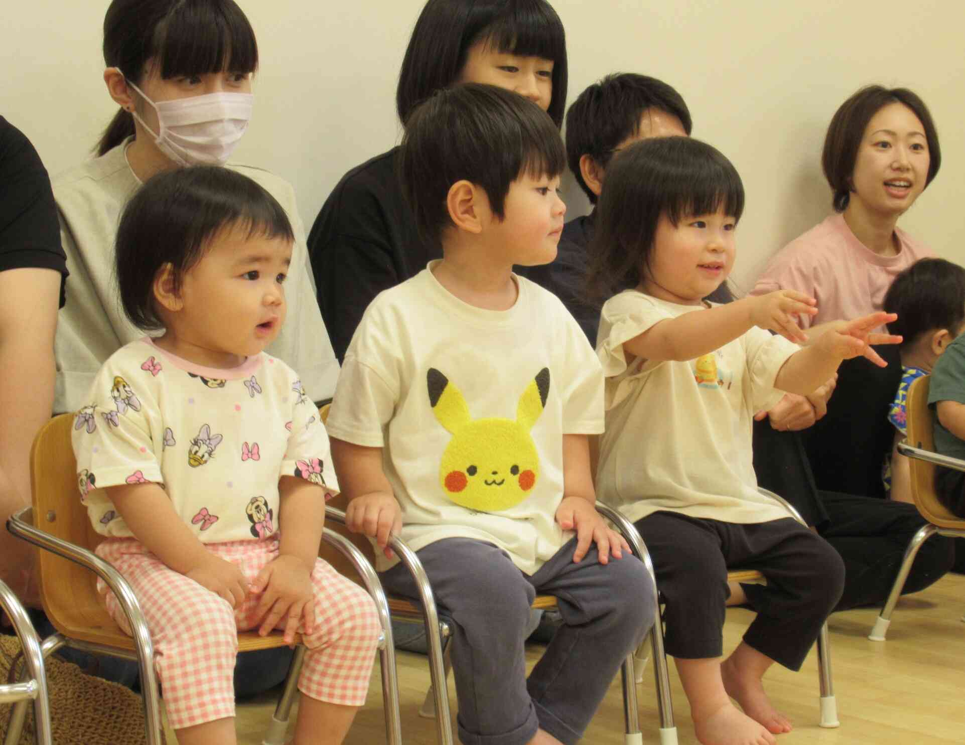 お家の方と一緒、嬉しいね
