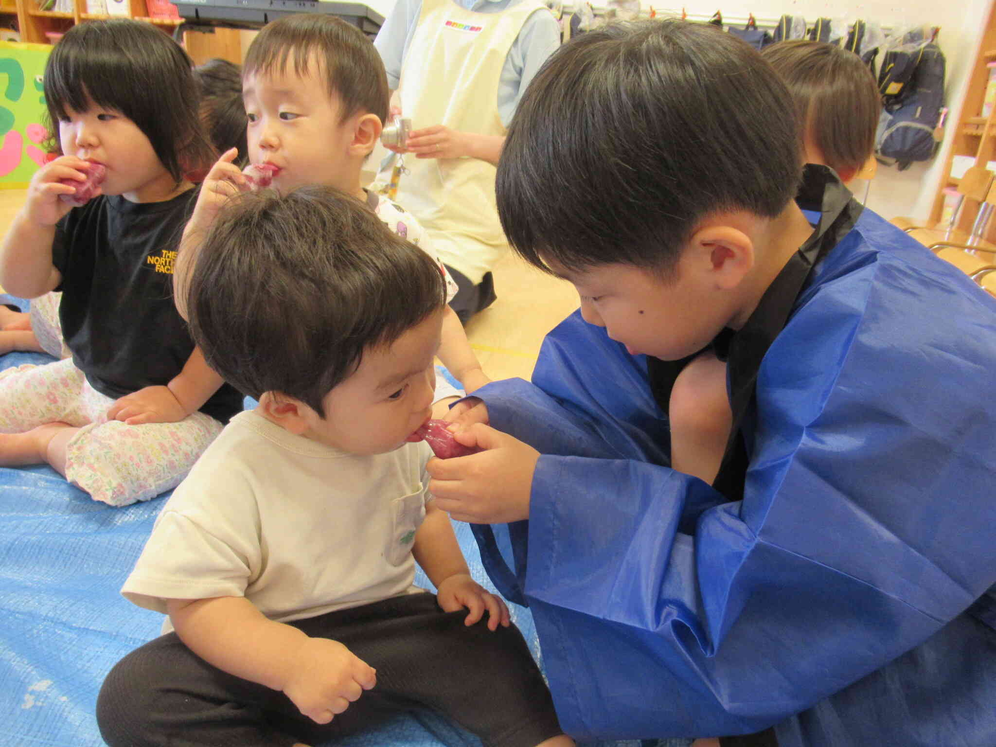 夏祭り会（1歳児　あひる組）