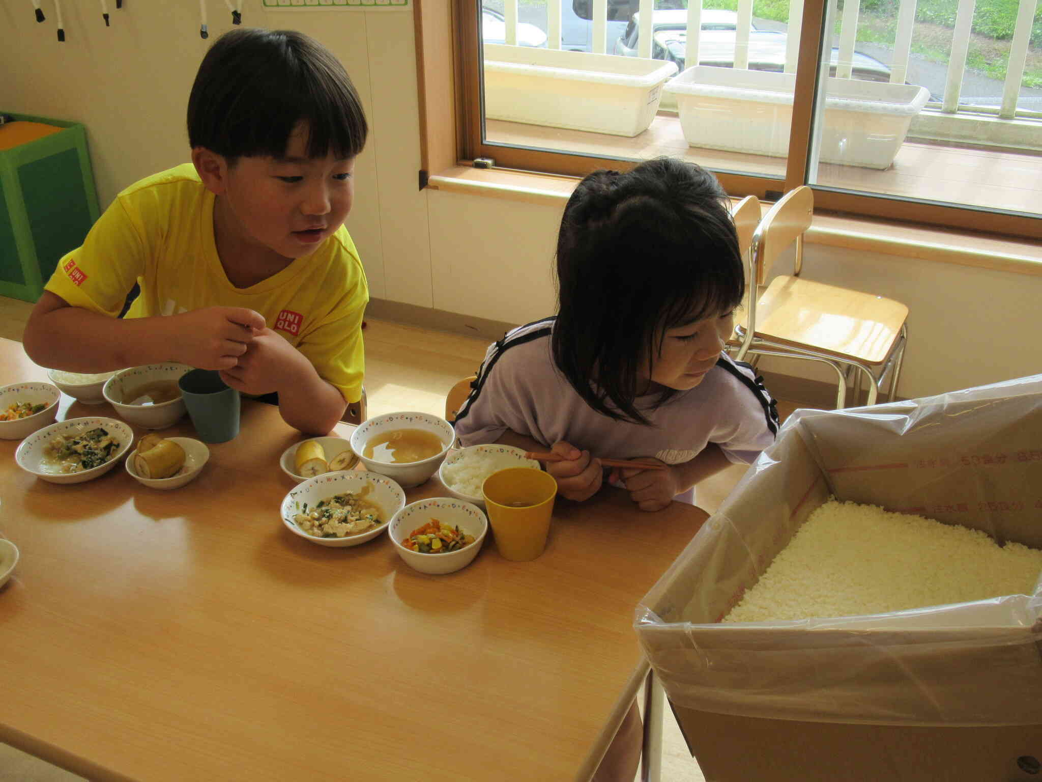 午後のおやつで食べようね