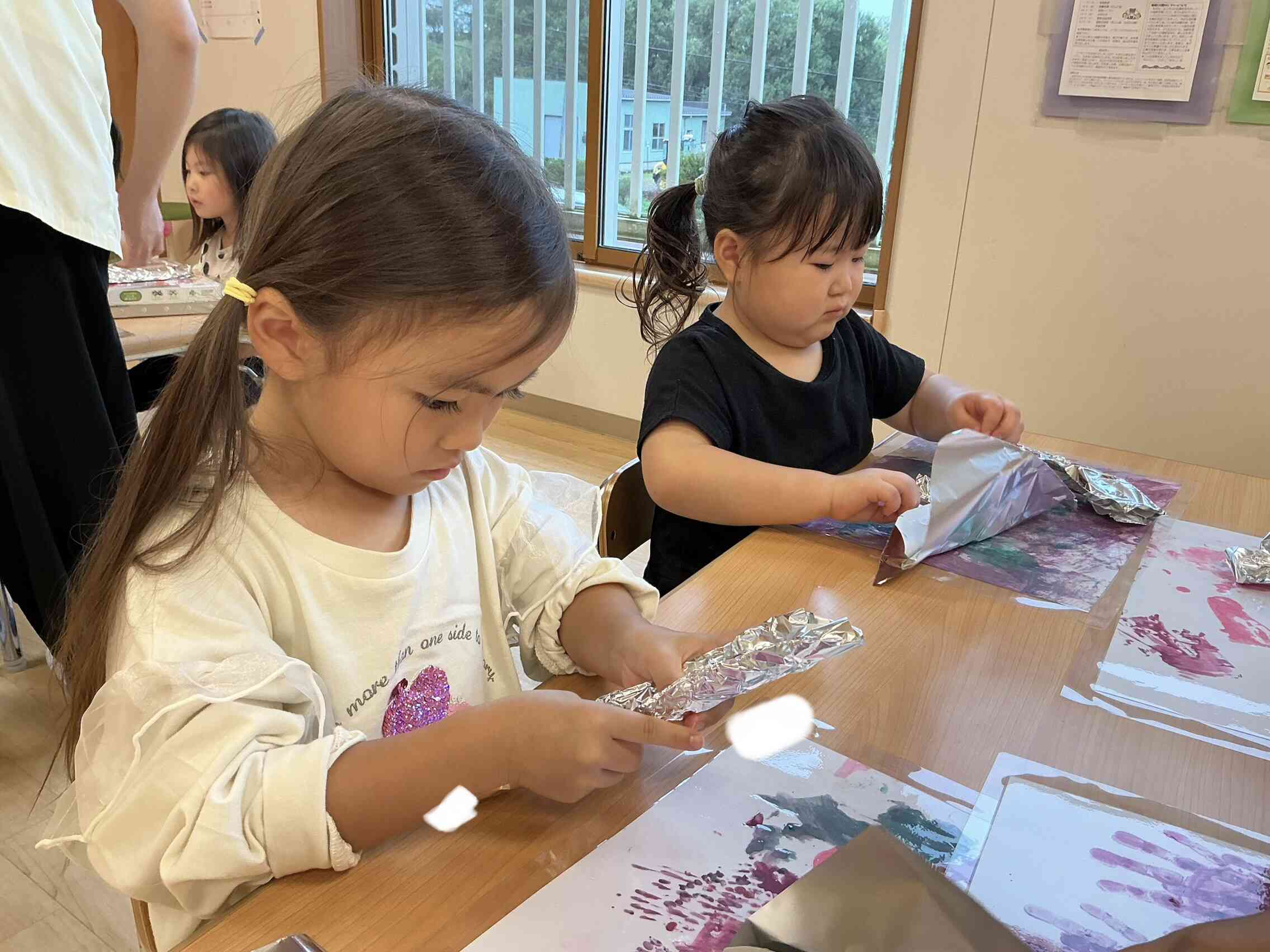 秋といえば．．．　（りす組　3歳児）