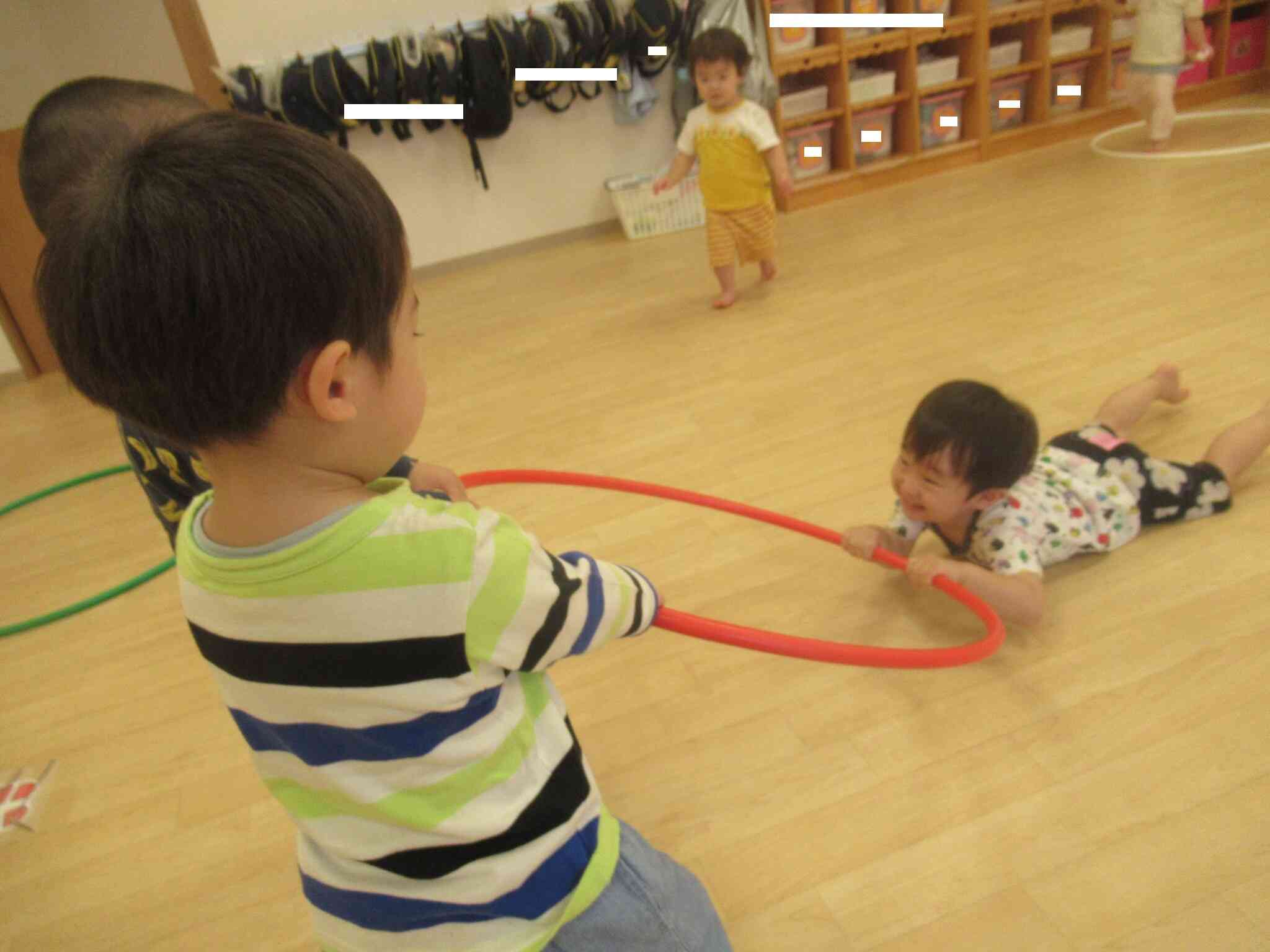 友達と遊ぶの楽しいよ
