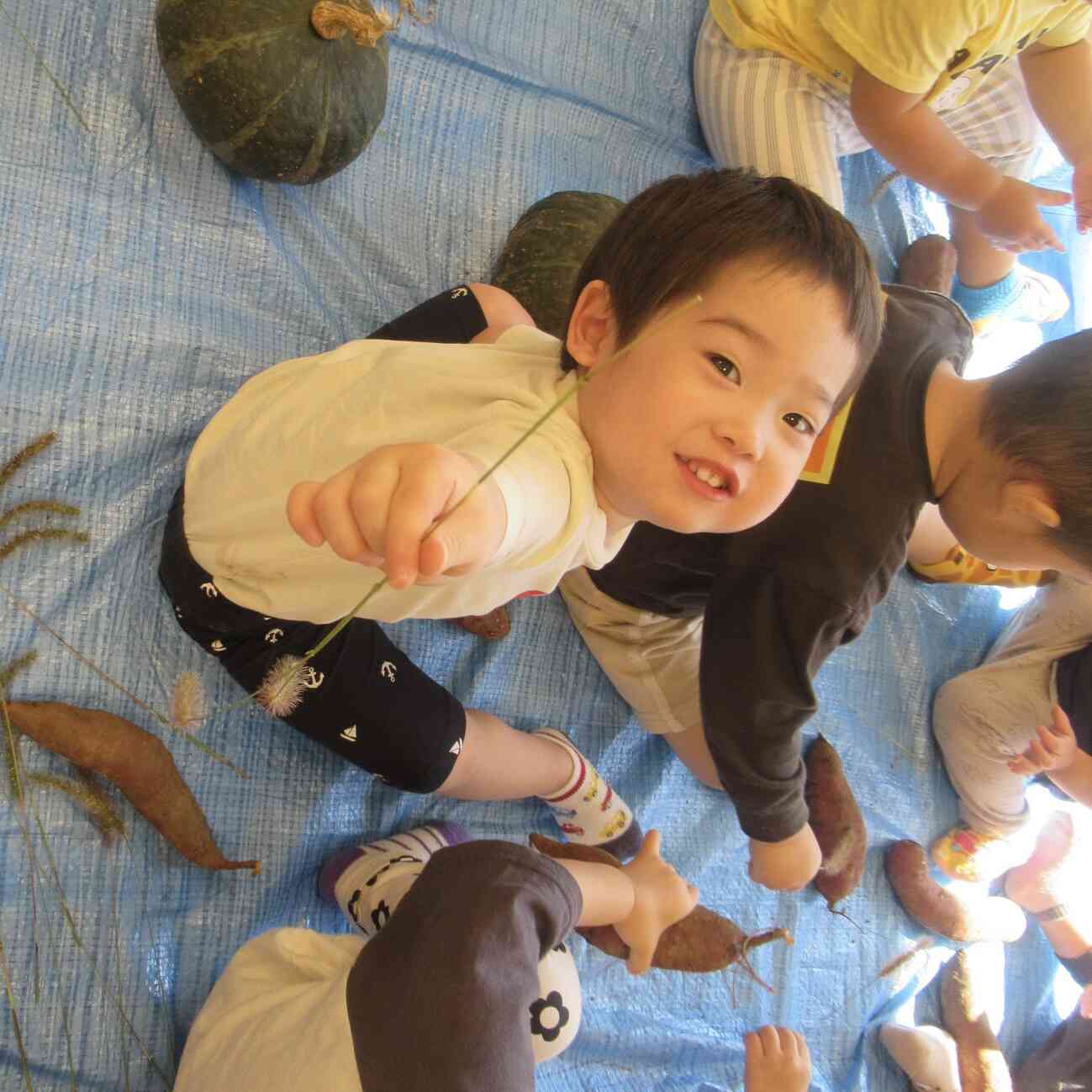 これ、くすぐったいね！