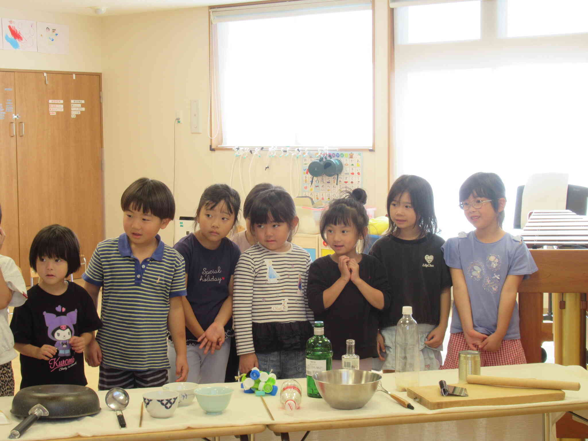 地域交流　アウトリーチプログラム（5歳児　きりんぐみ）