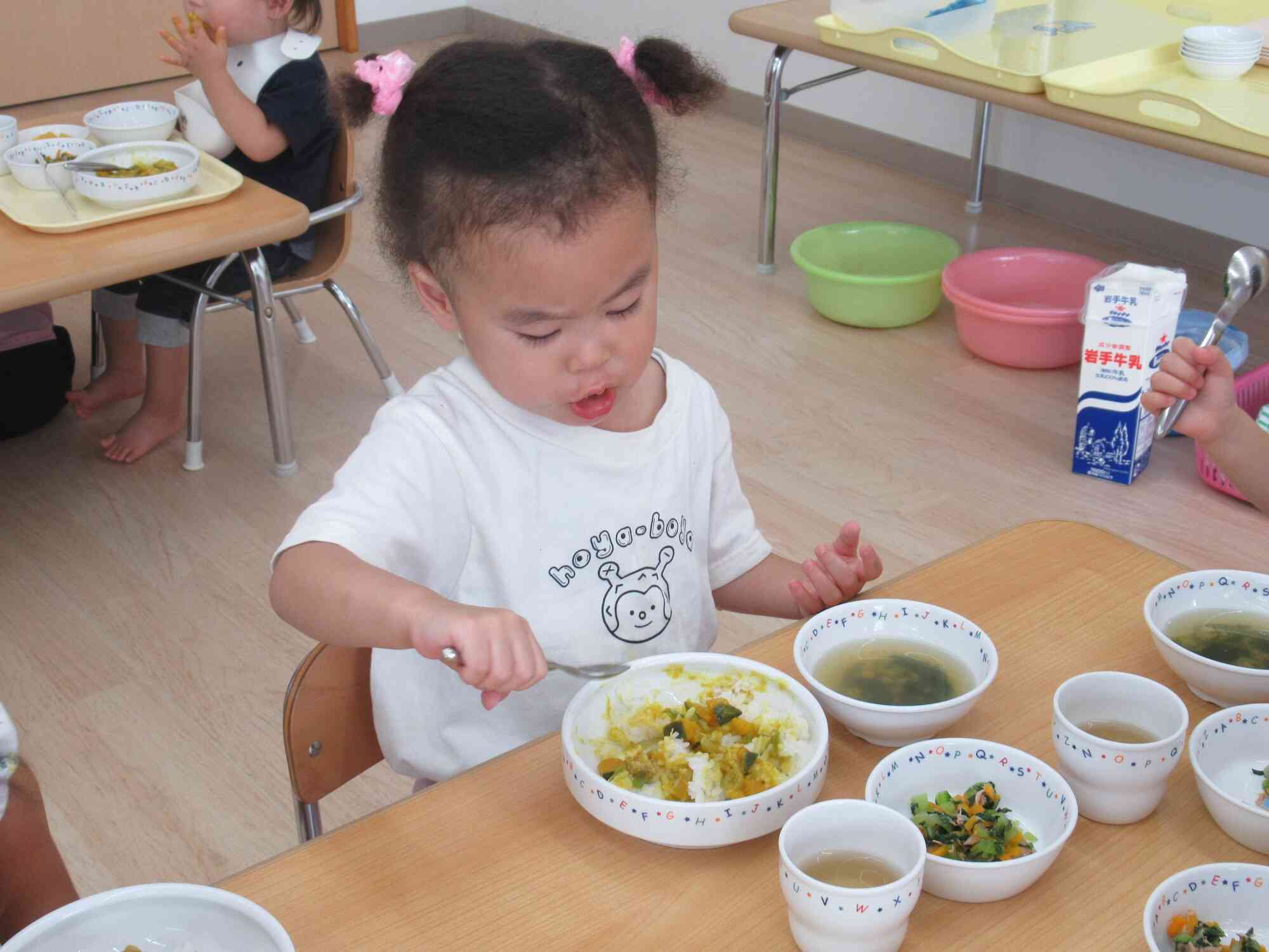 夏野菜カレーおいしいな