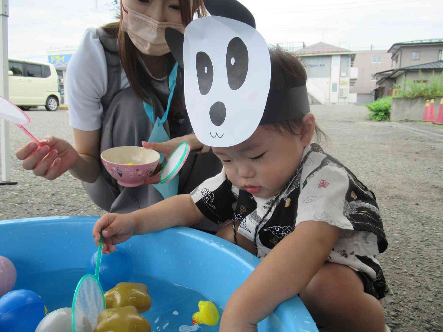 あひるすくいにも挑戦