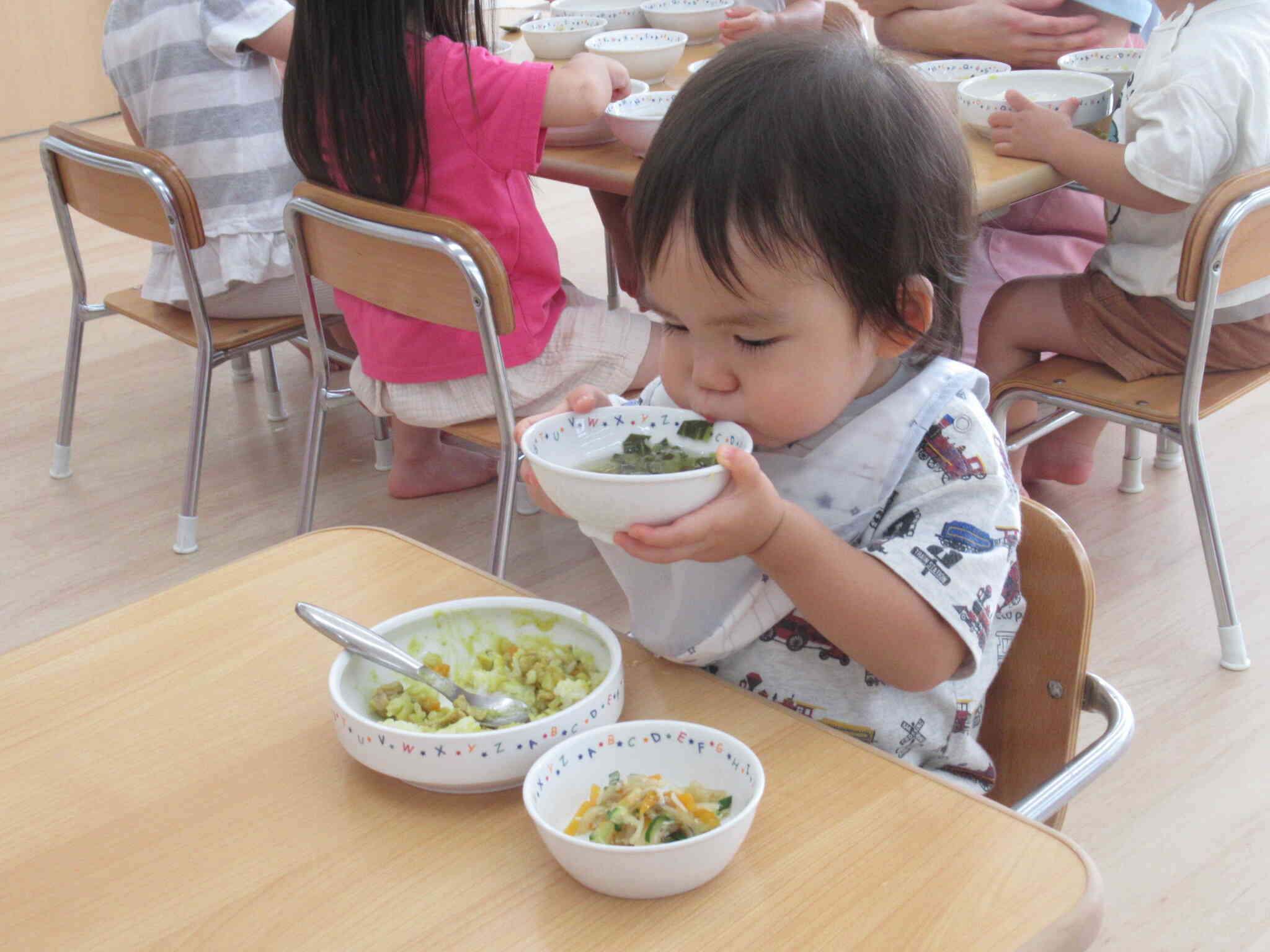 きのこたっぷり給食
