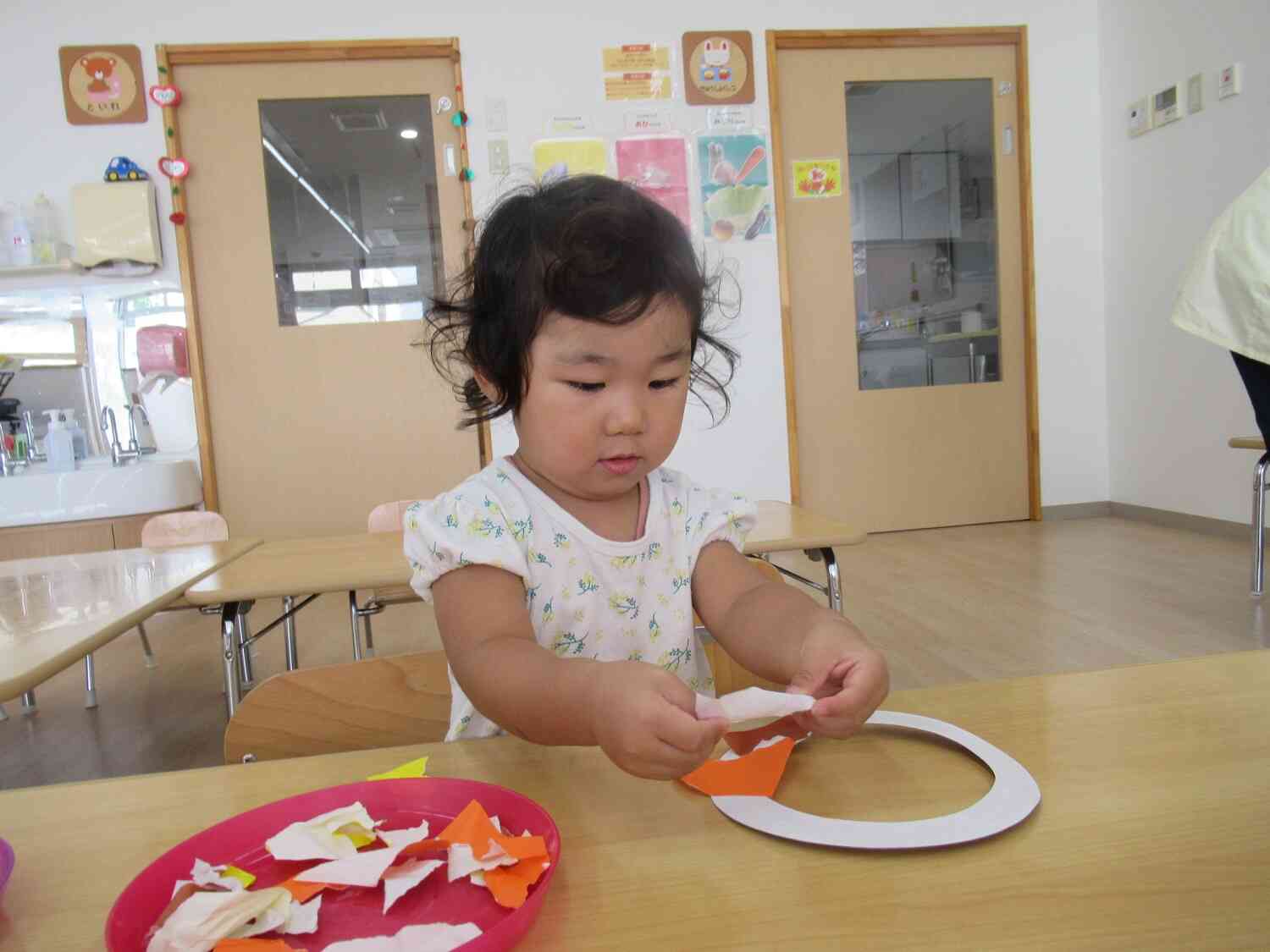 きのこの製作をしたよ(うさぎ組)