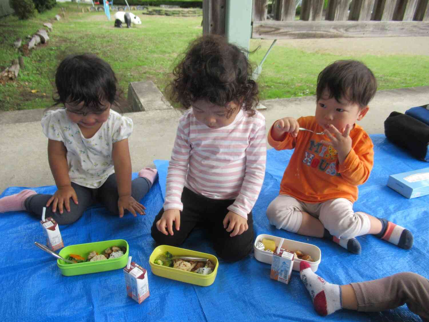 お弁当おいしいな