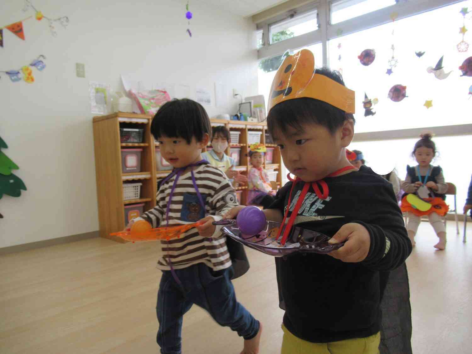 いよいよハロウィン会がスタート