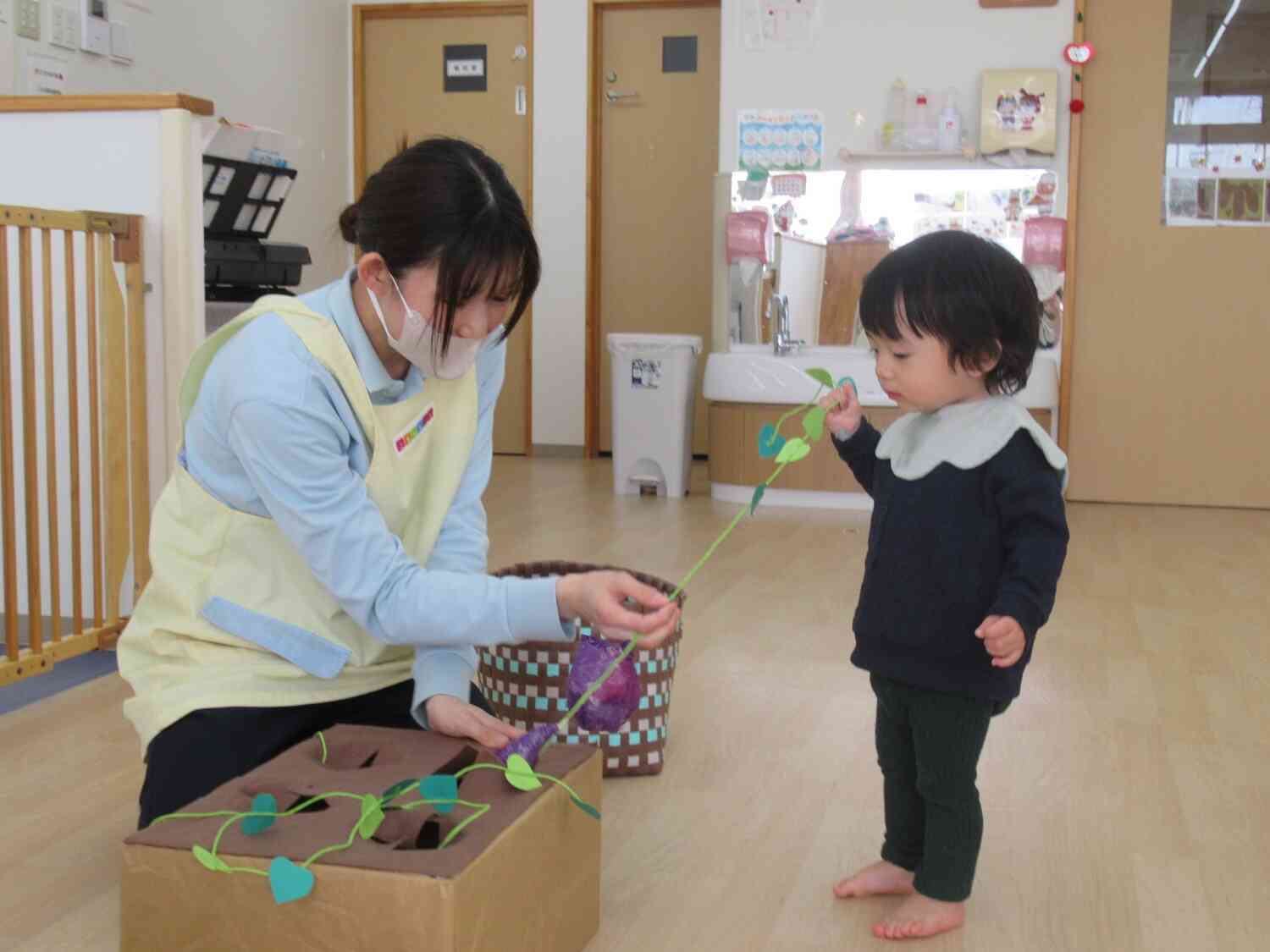 さつまいも堀りたのしいな