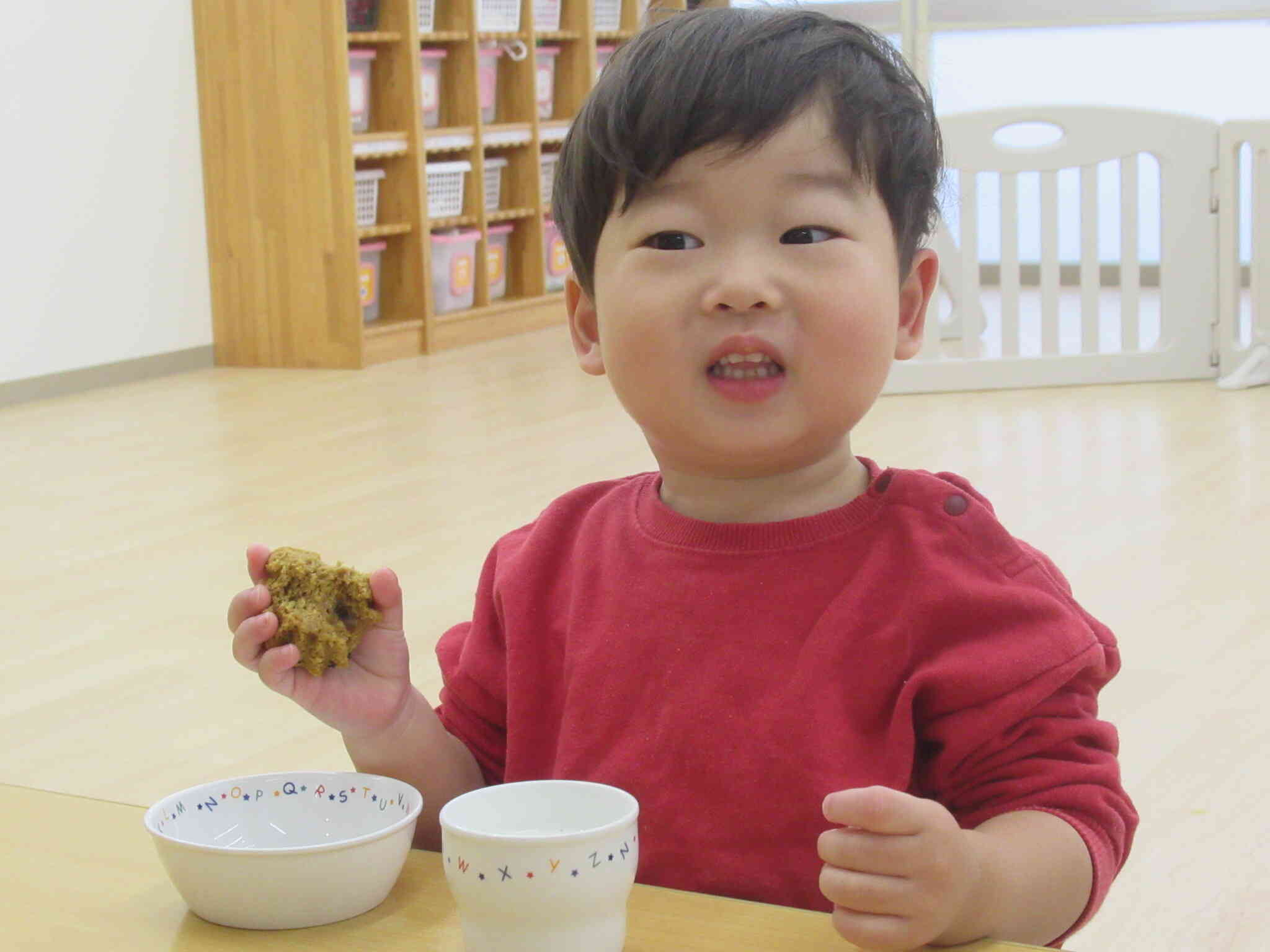 がんづき、食べたよ