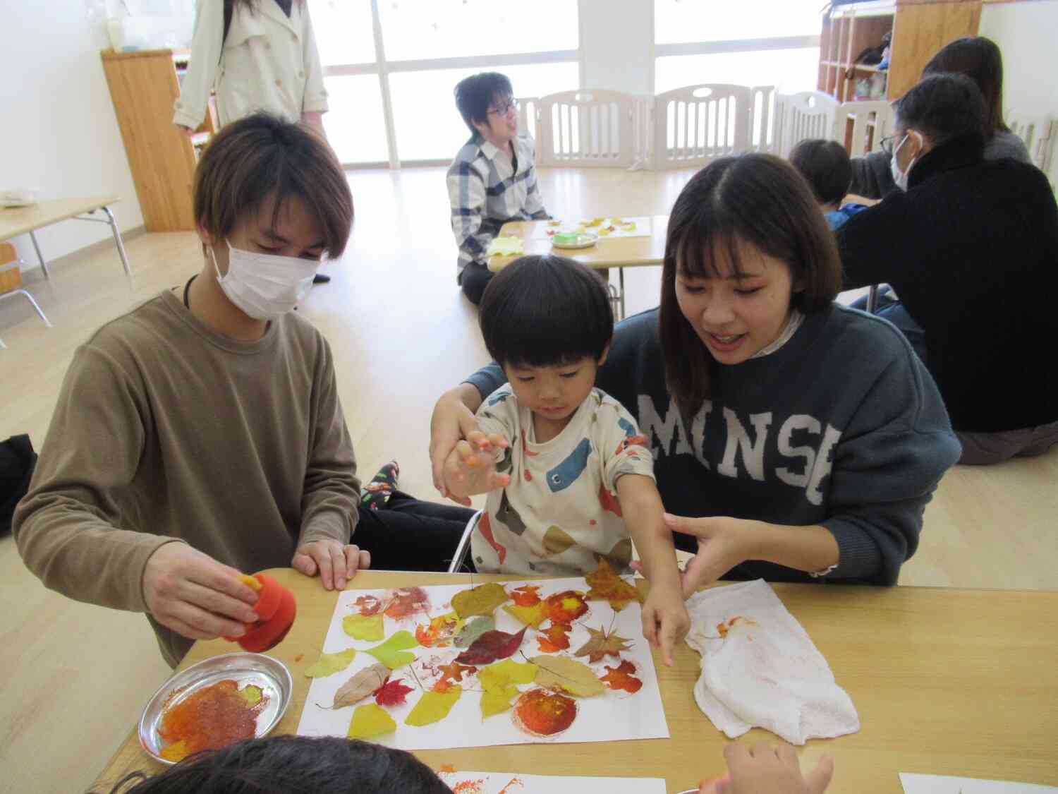 保育参観の様子（あひる組）