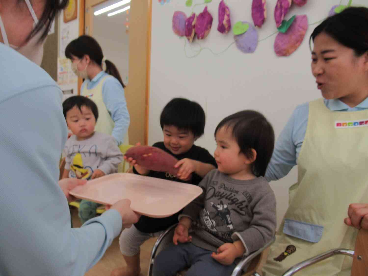 さつまいもおおきいな