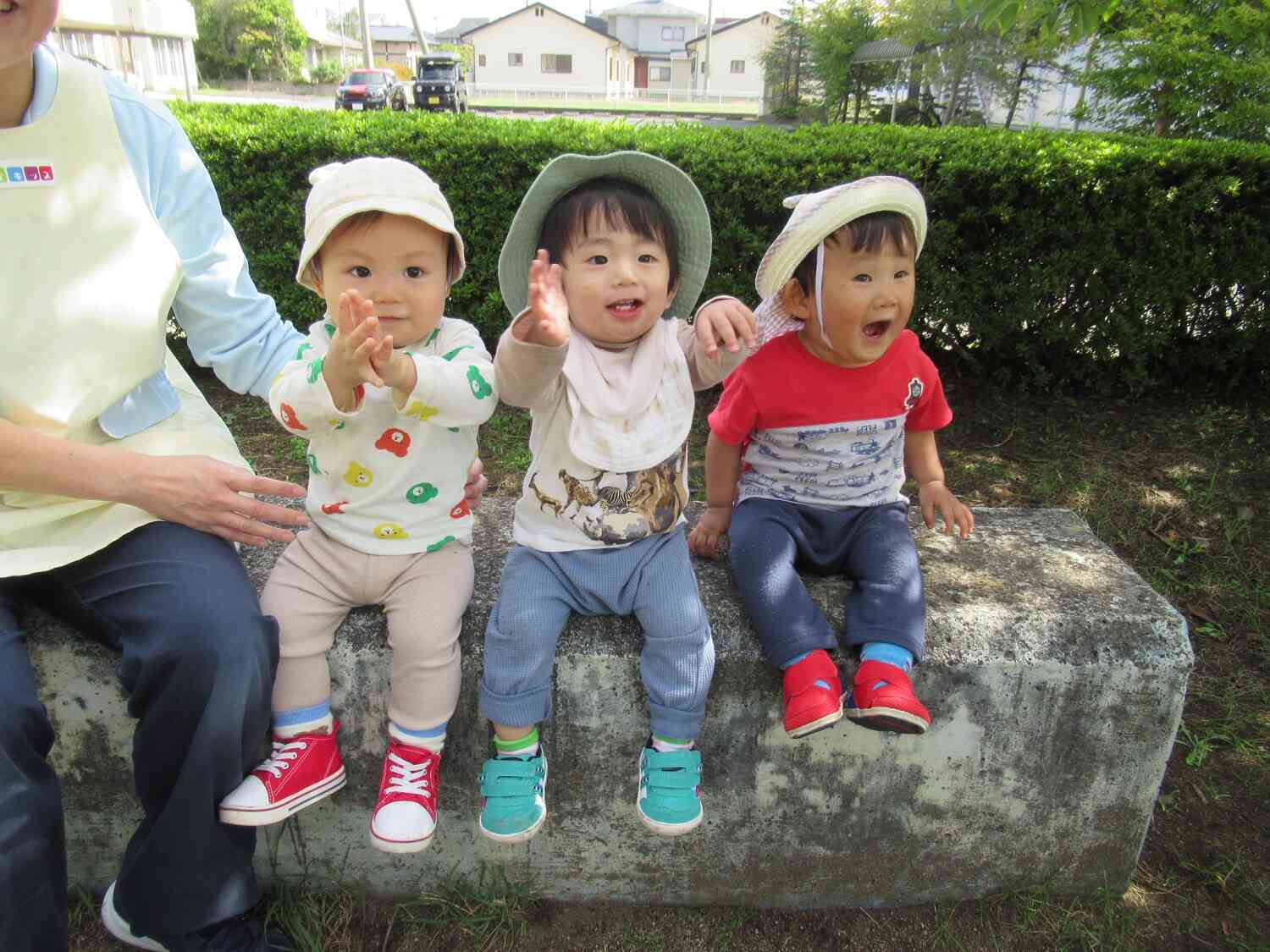 公園であそんだよ(ひよこ組)