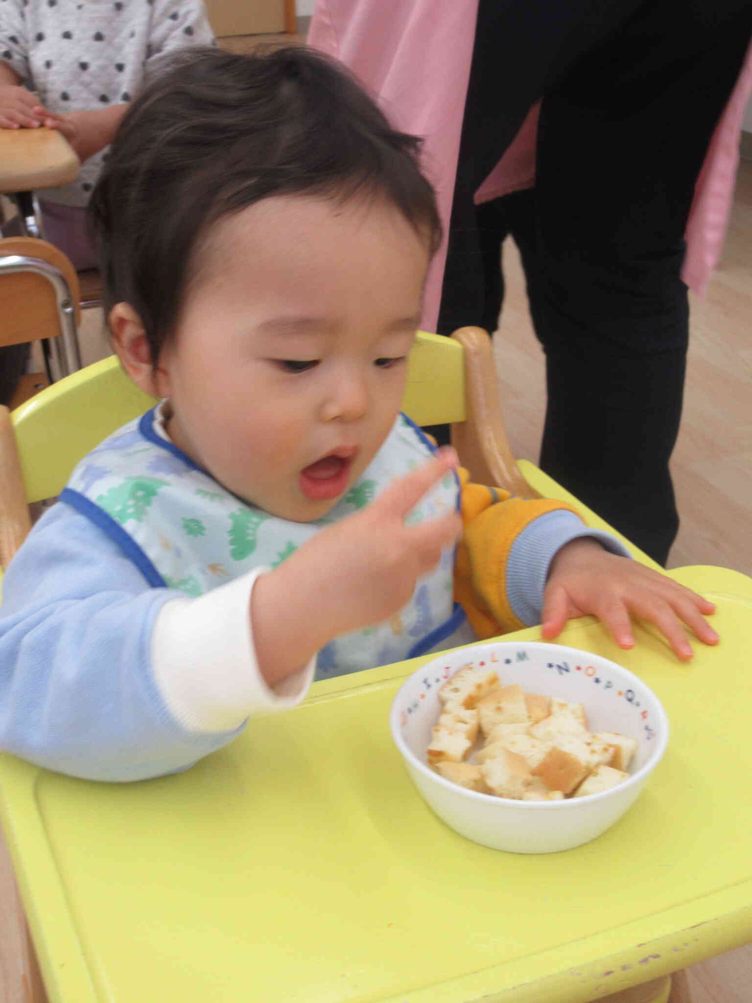 手づかみじょうずでしょ