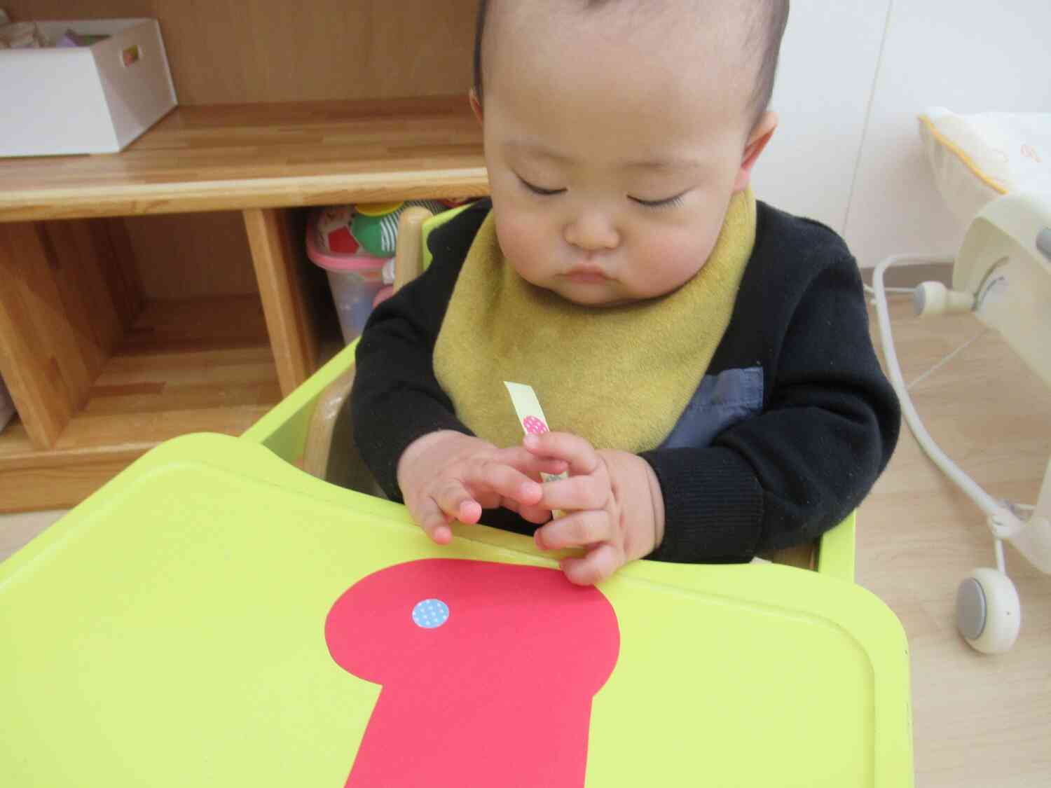 どこに貼ろうかな〜