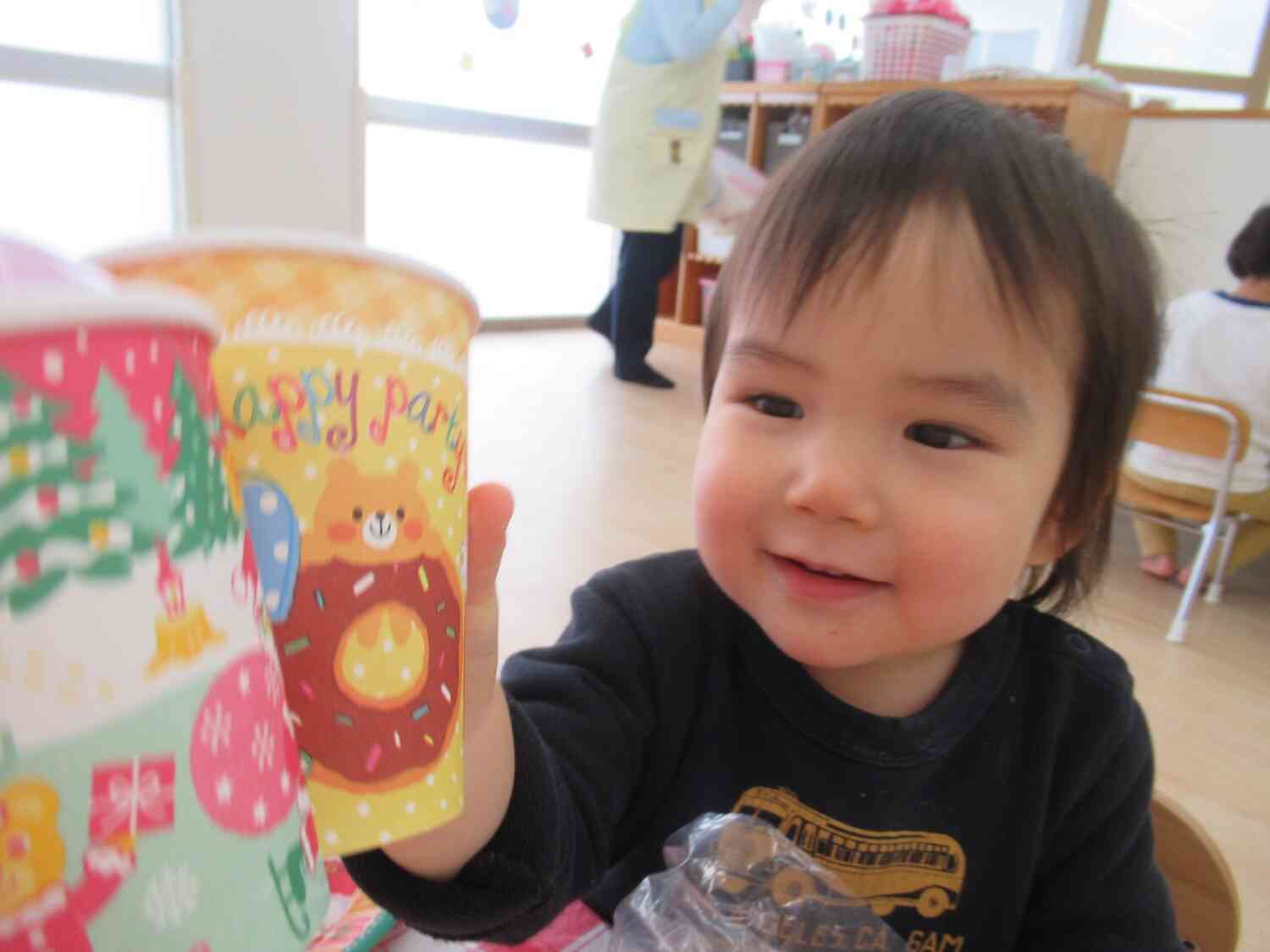 みんなで食べると美味しいな