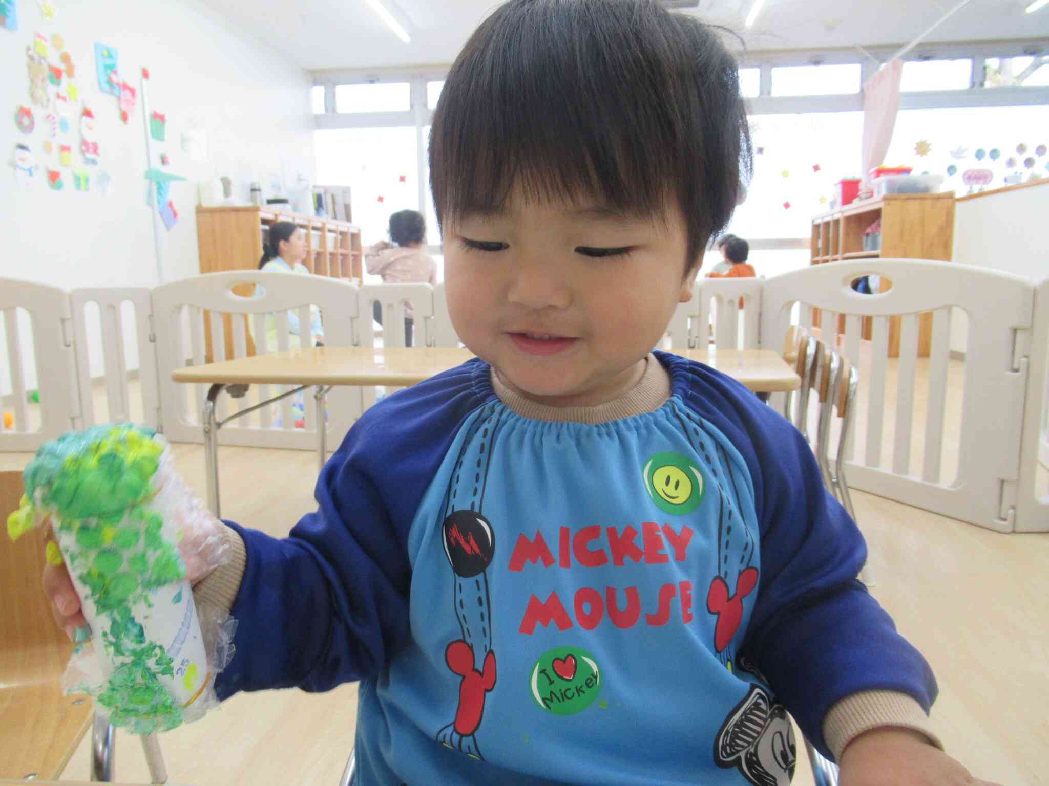 ぼくは全色スタンプしたよ